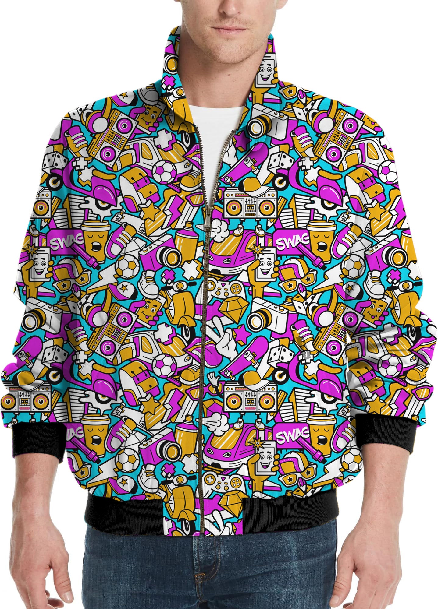 Tops The Boys Trip-Men's Golf Windbreaker Light Jacket