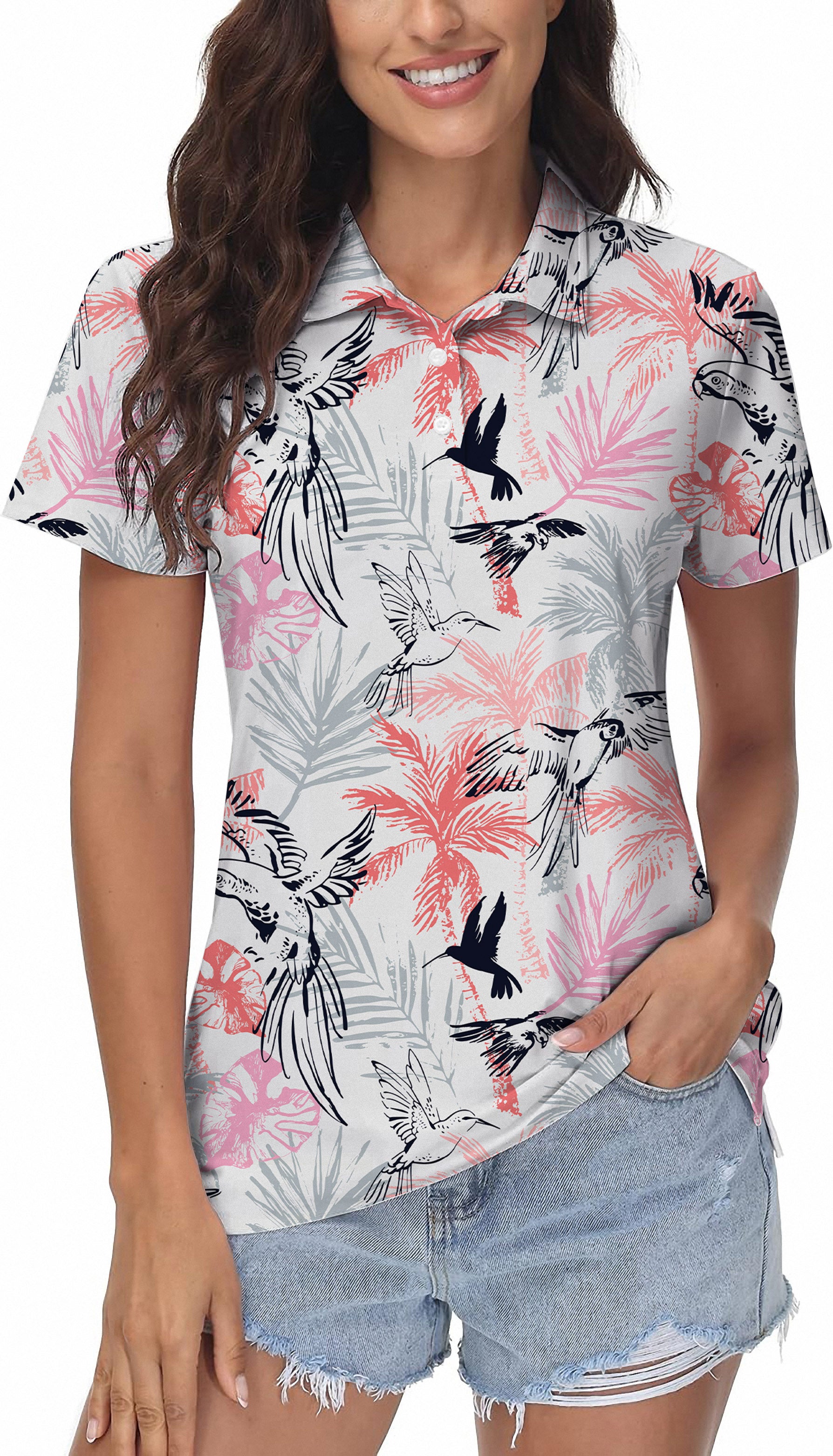 Birdie Bliss Women's Golf Polo