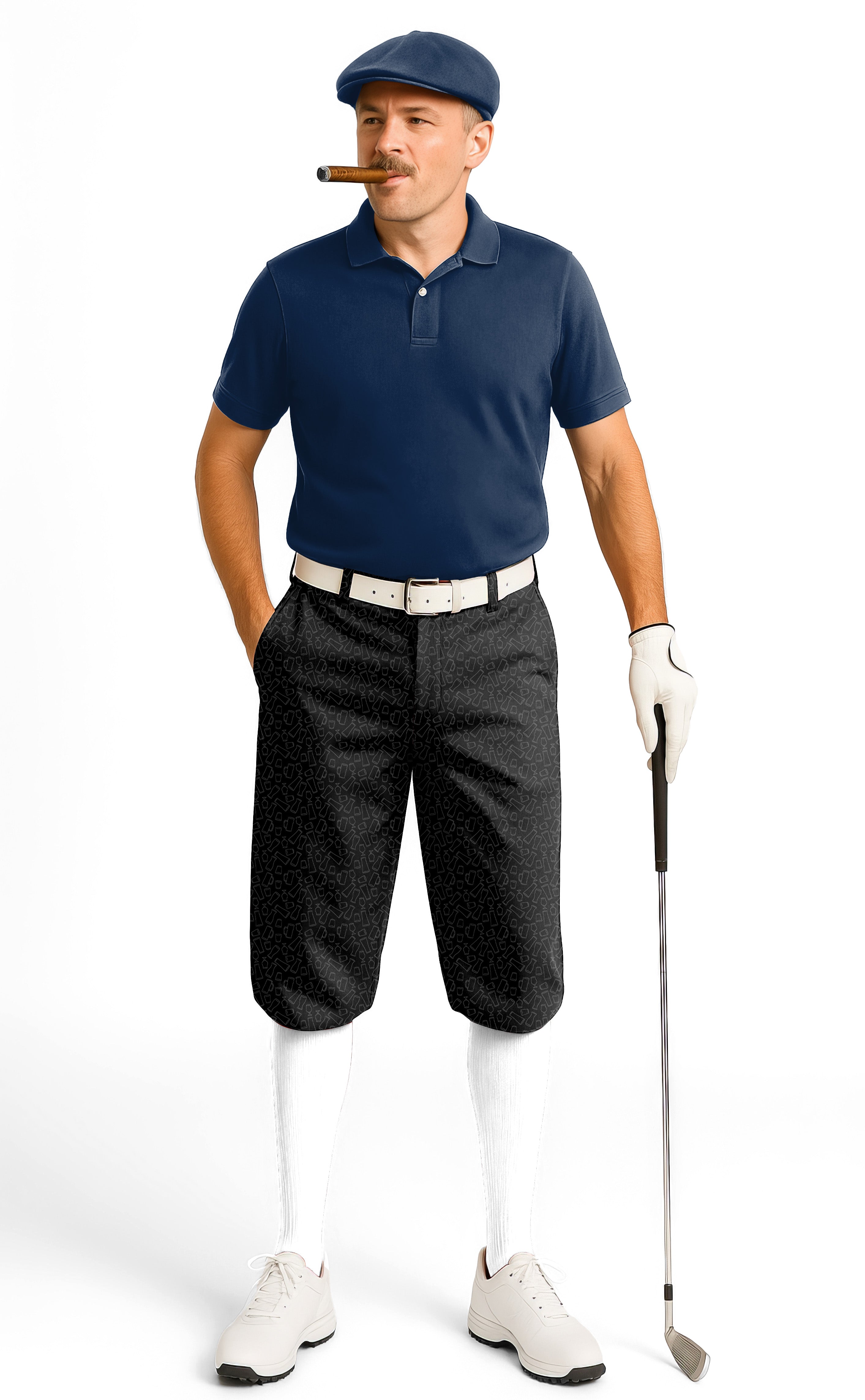 drink cups mugs-Men's Golf Knickers Pants limited edition