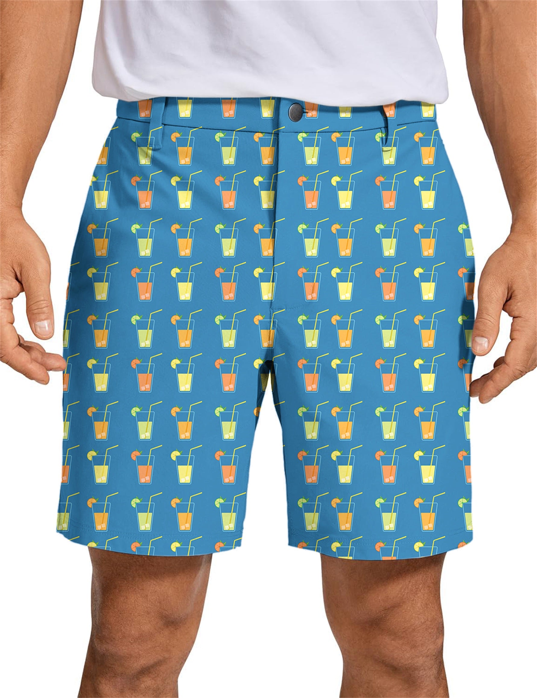 Men fresh juice Golf Shorts