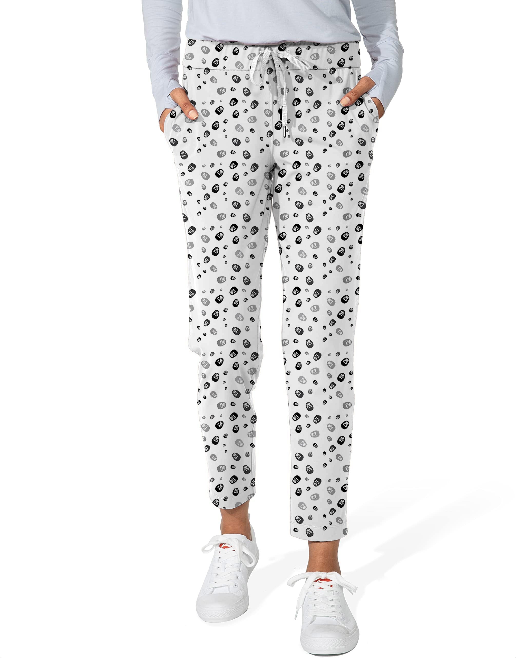 gorilla heads-Women's 7/8 Stretch Ankle Golf Pants