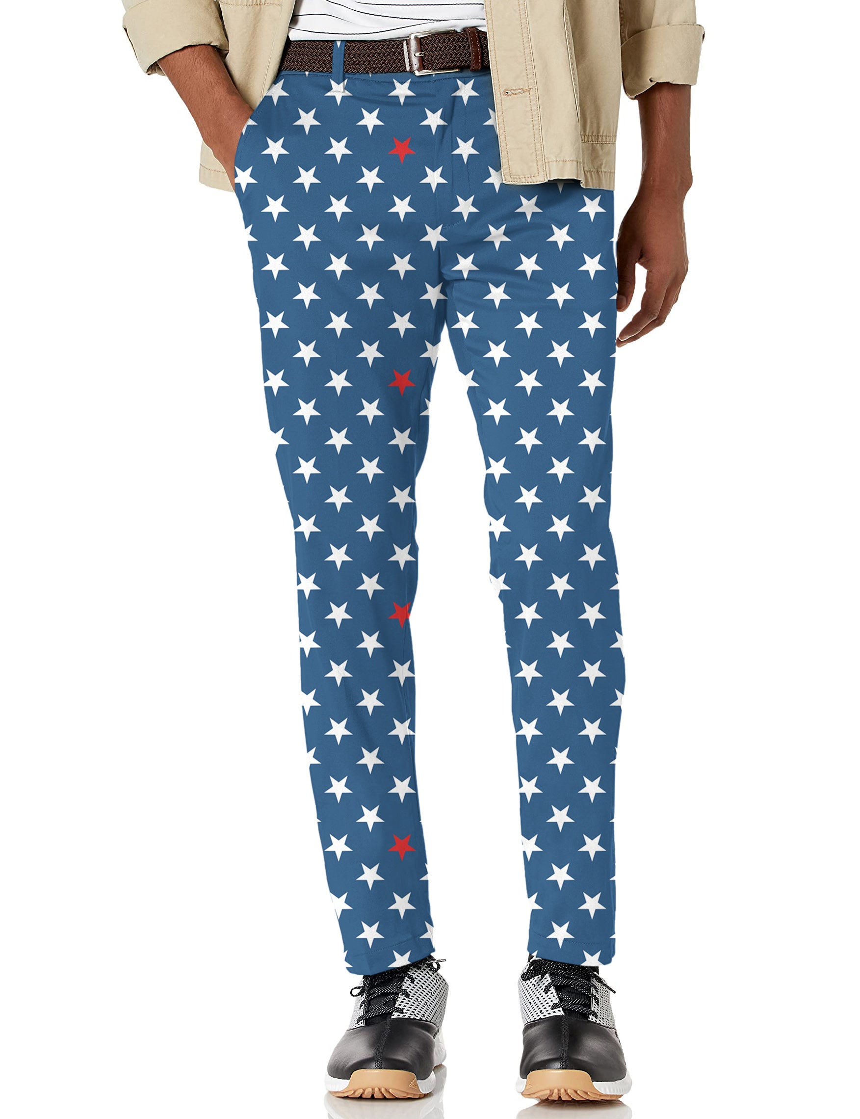 Men's Proud Stars Stretch Golf Pants