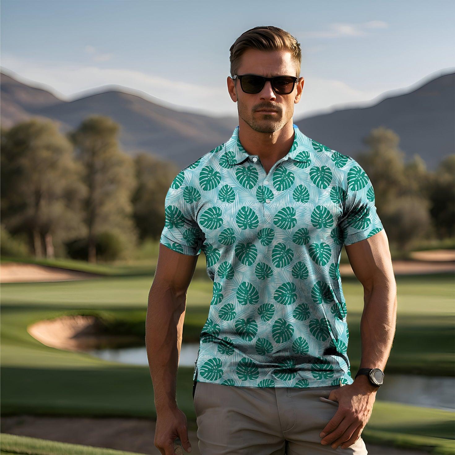 Men's Aloha Havana golf polo