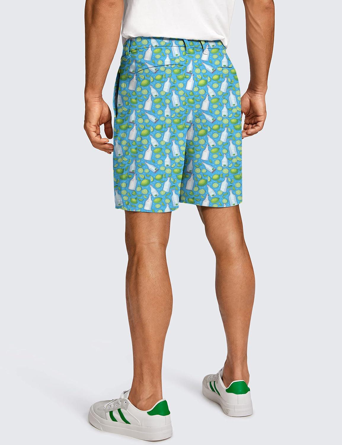 Men Tequila Summer Golf Shorts