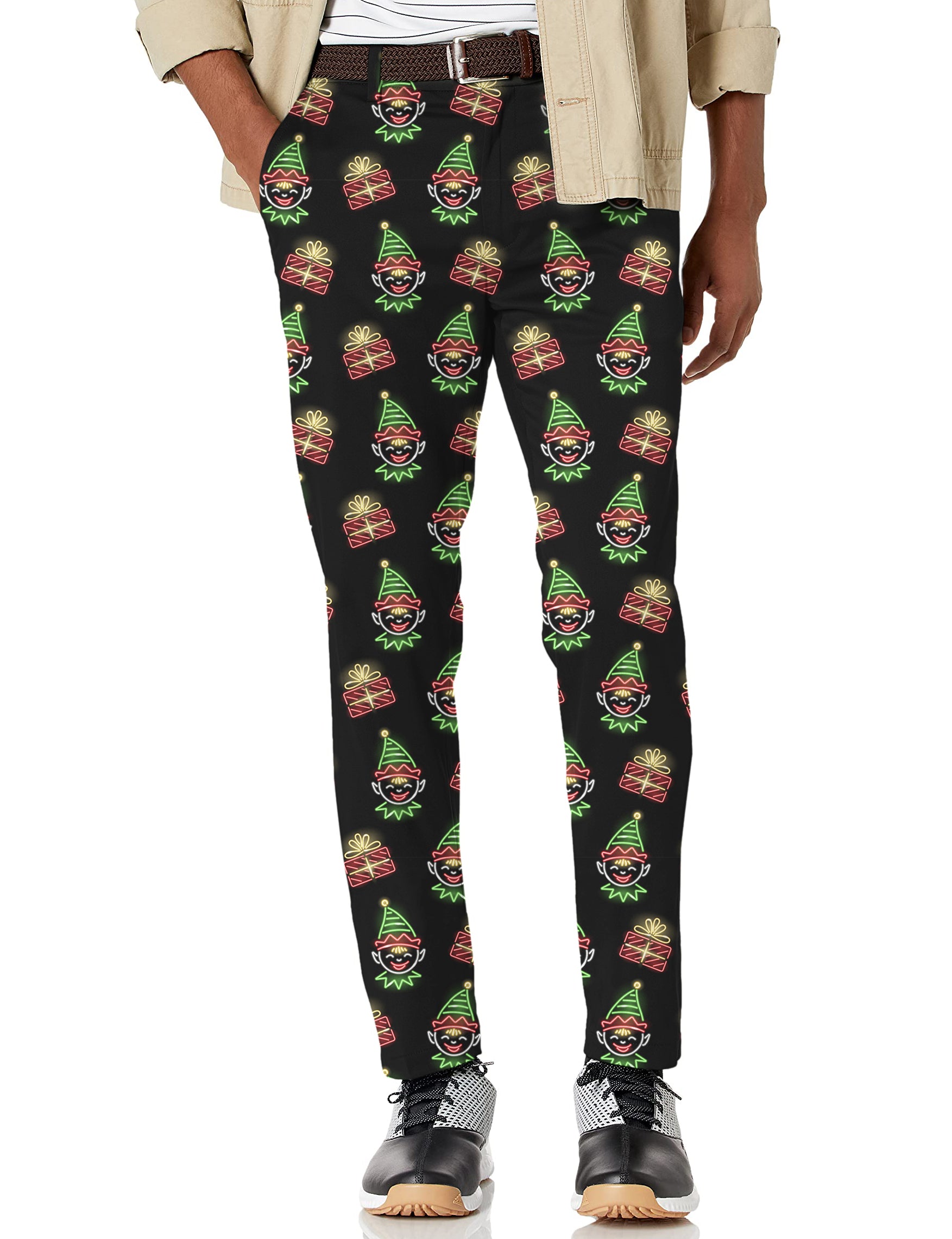 Men's Christmas Joker Stretch Golf Pants