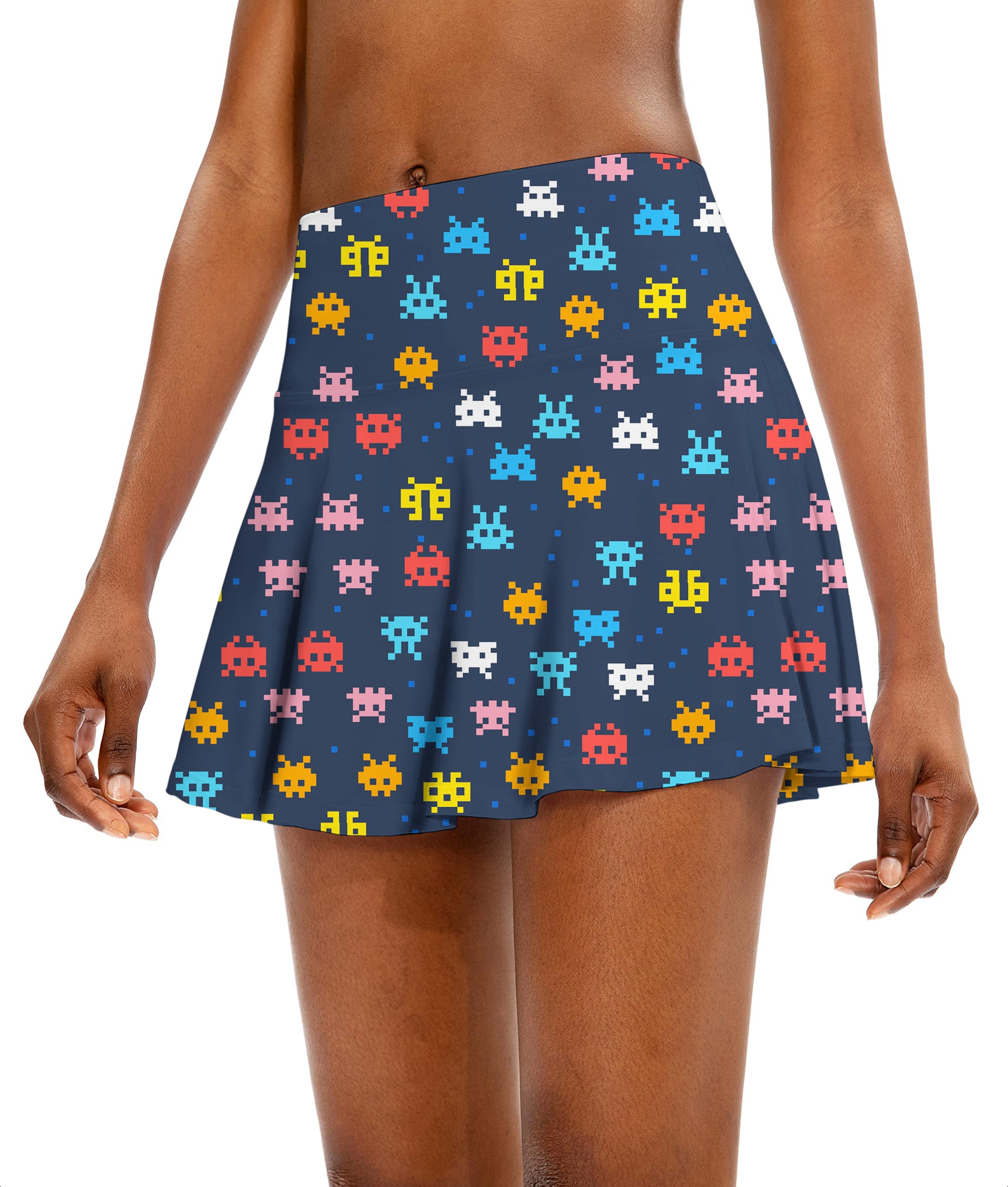 Good Ol Game Women's Athletic Golf Skorts Flared Skirts