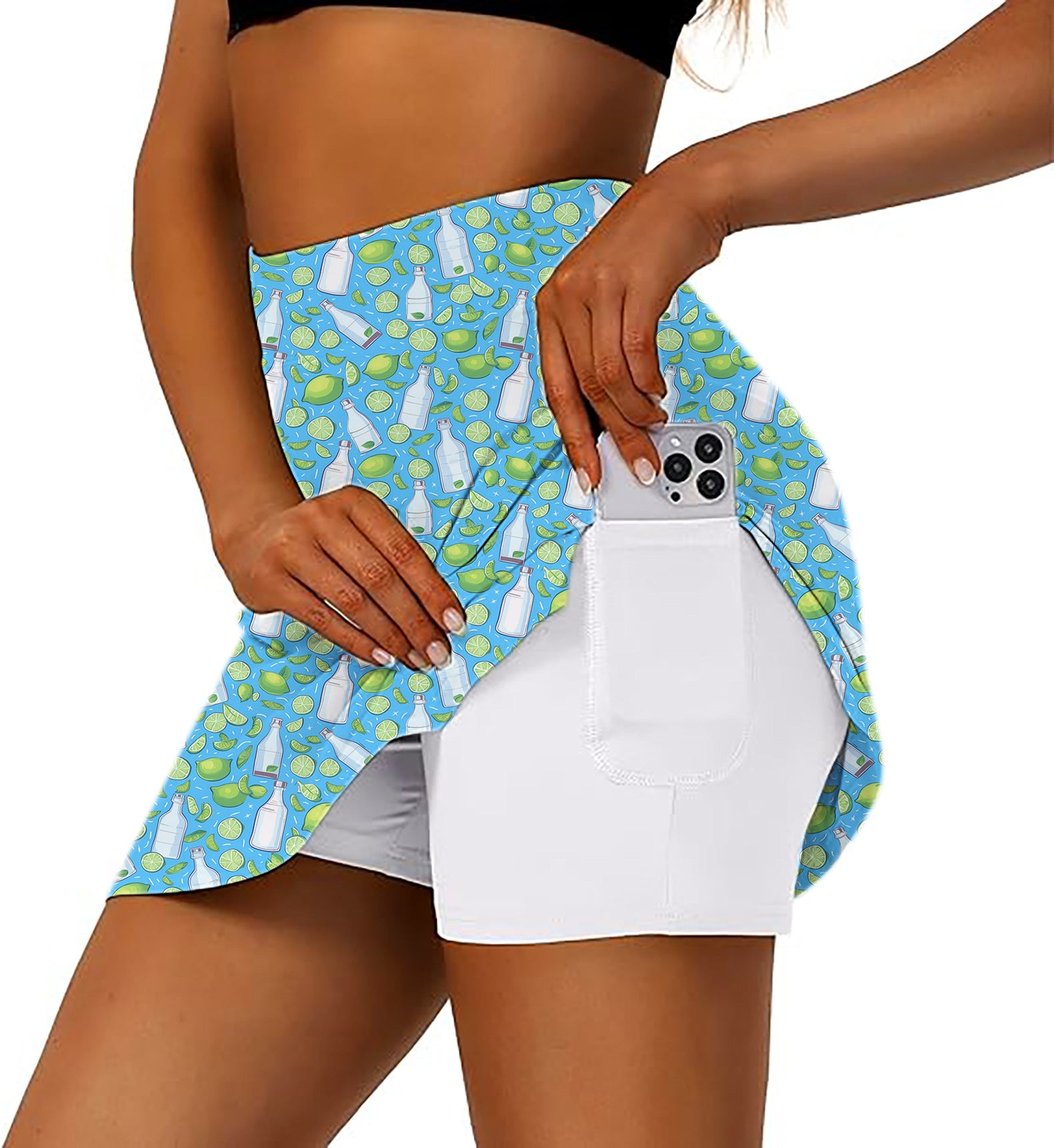 Tequila Summer Women's Athletic Golf Skorts Flared Skirts