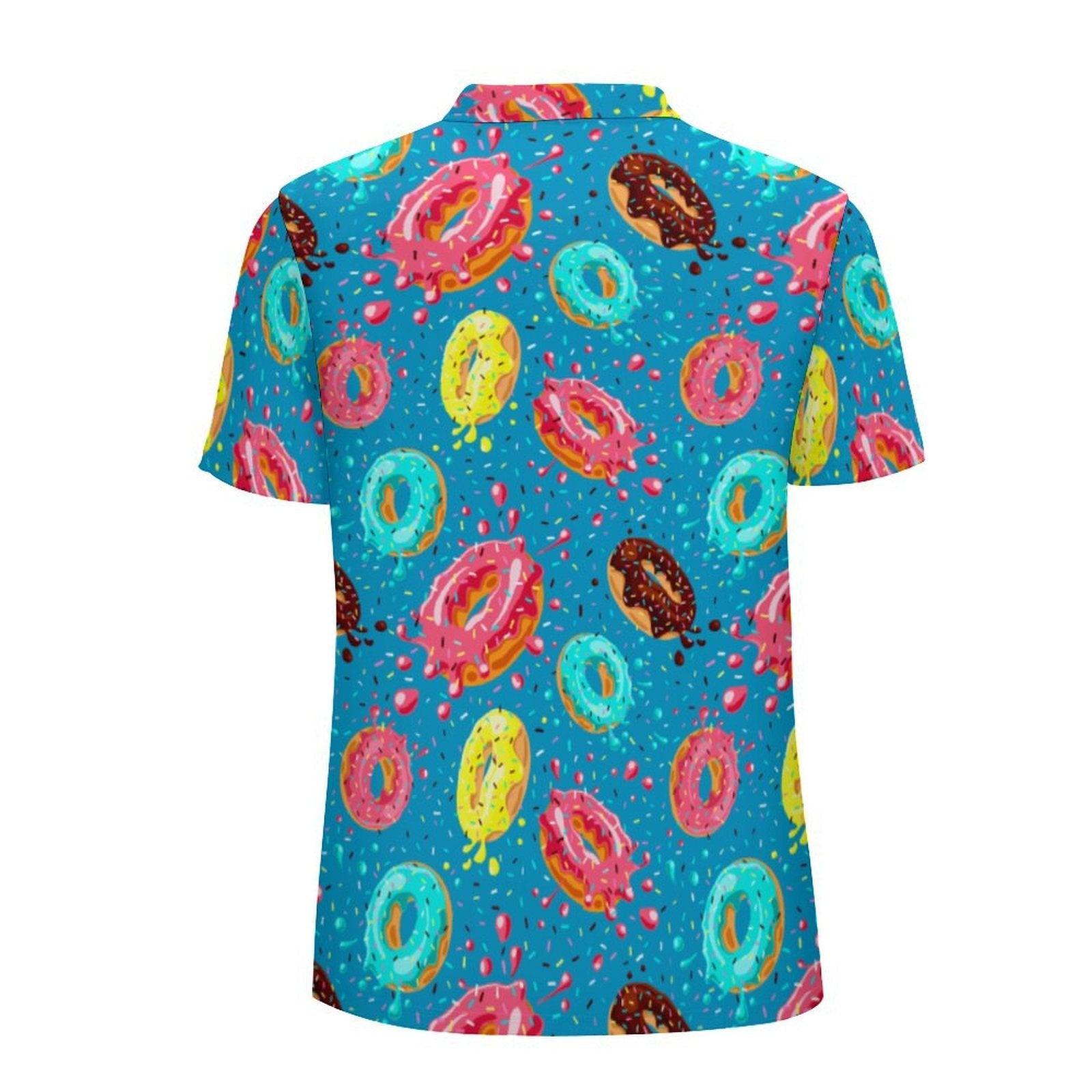 Men's Donut macaron golf polo Hole In One