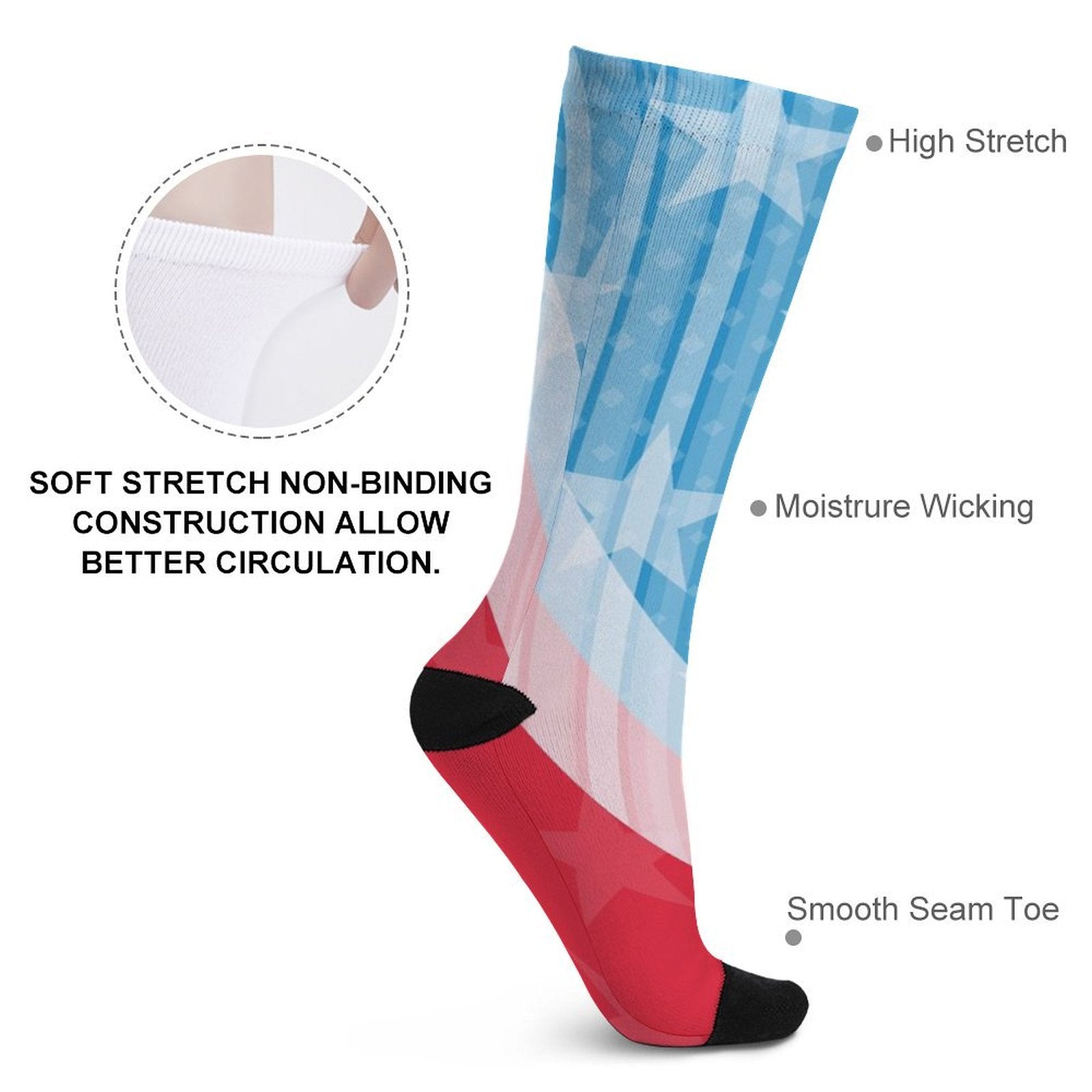 Team USA Prined socks Gifts for Men Women