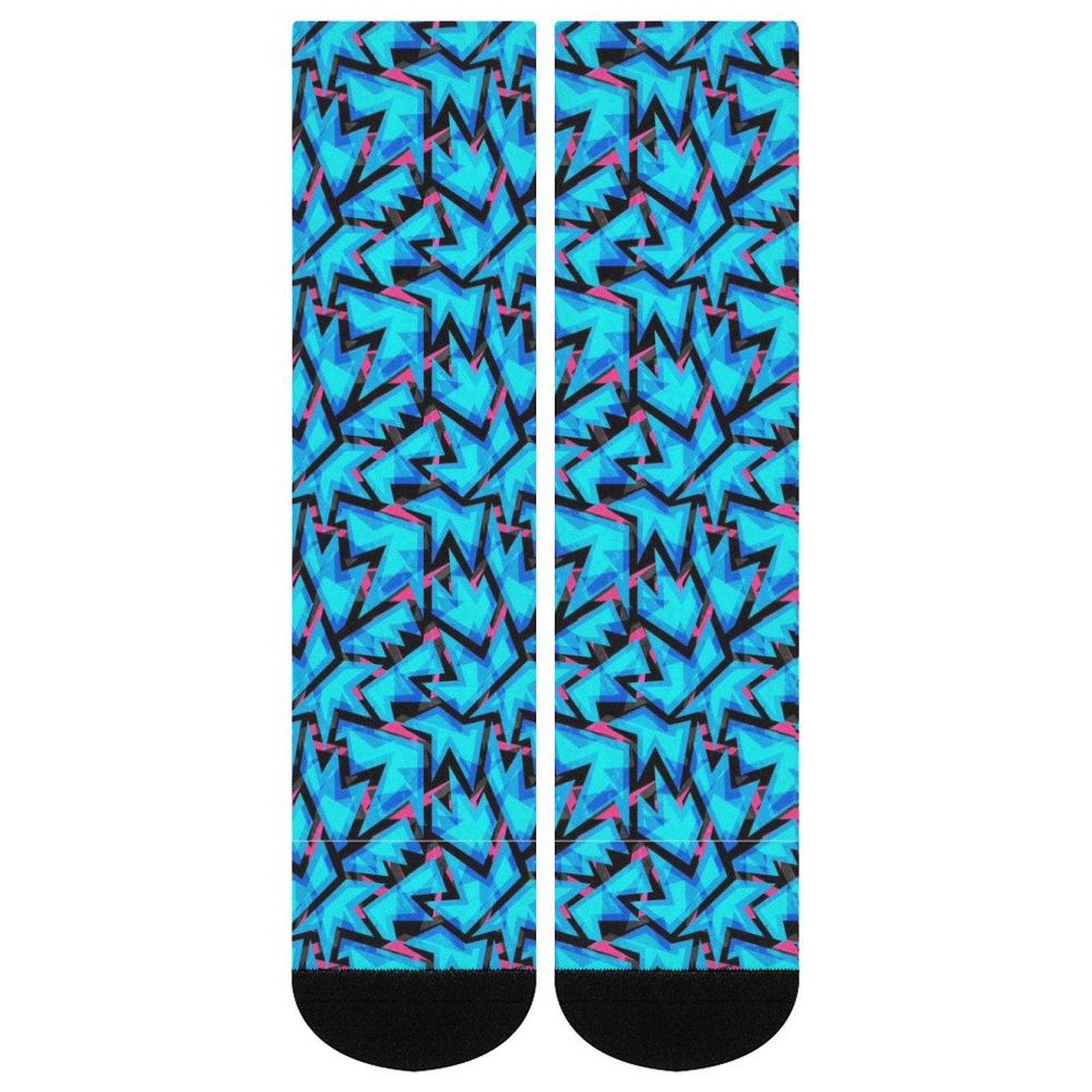 Icey Blues Prined socks Gifts for Men Women