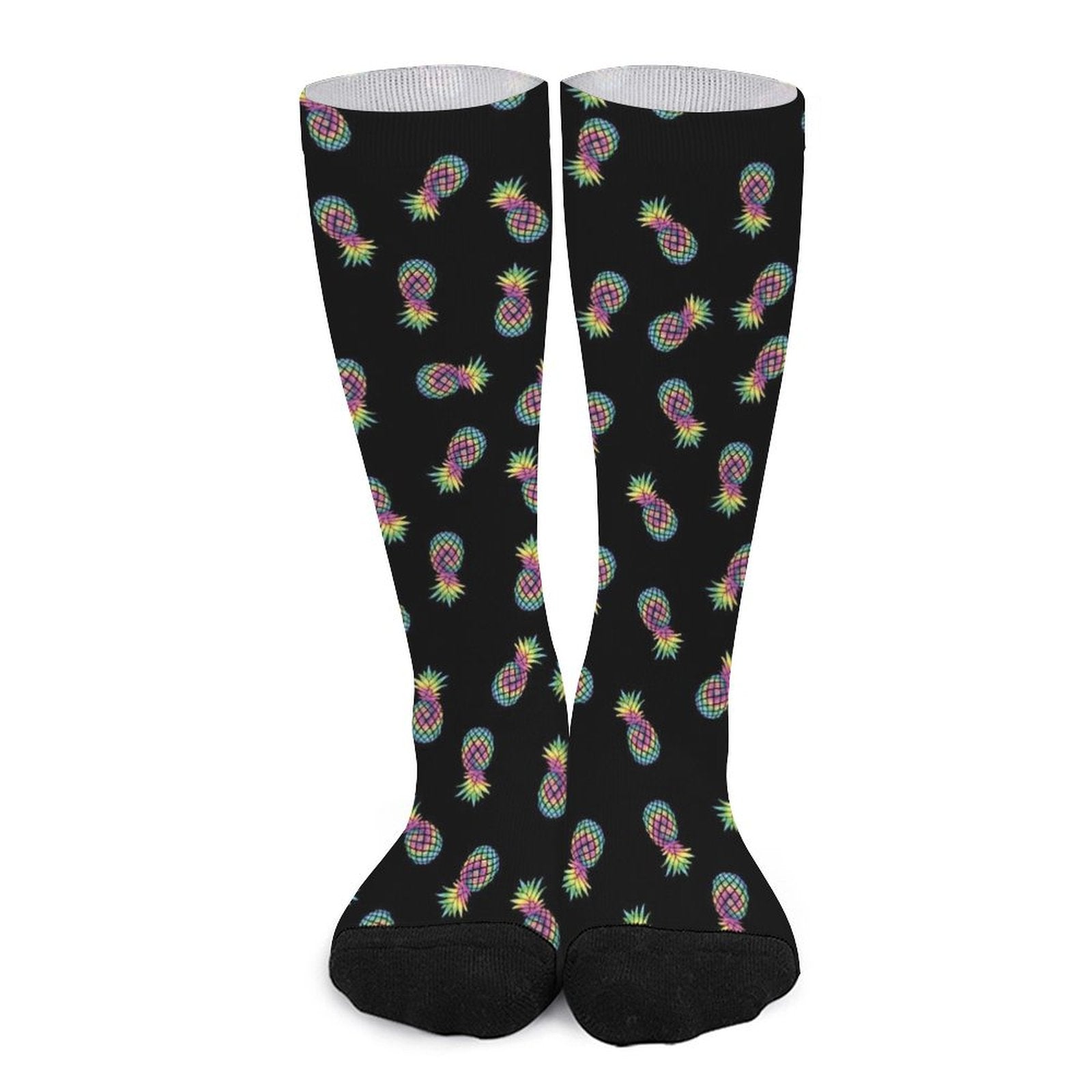 Colored Pineapple Prined socks Gifts for Men Women