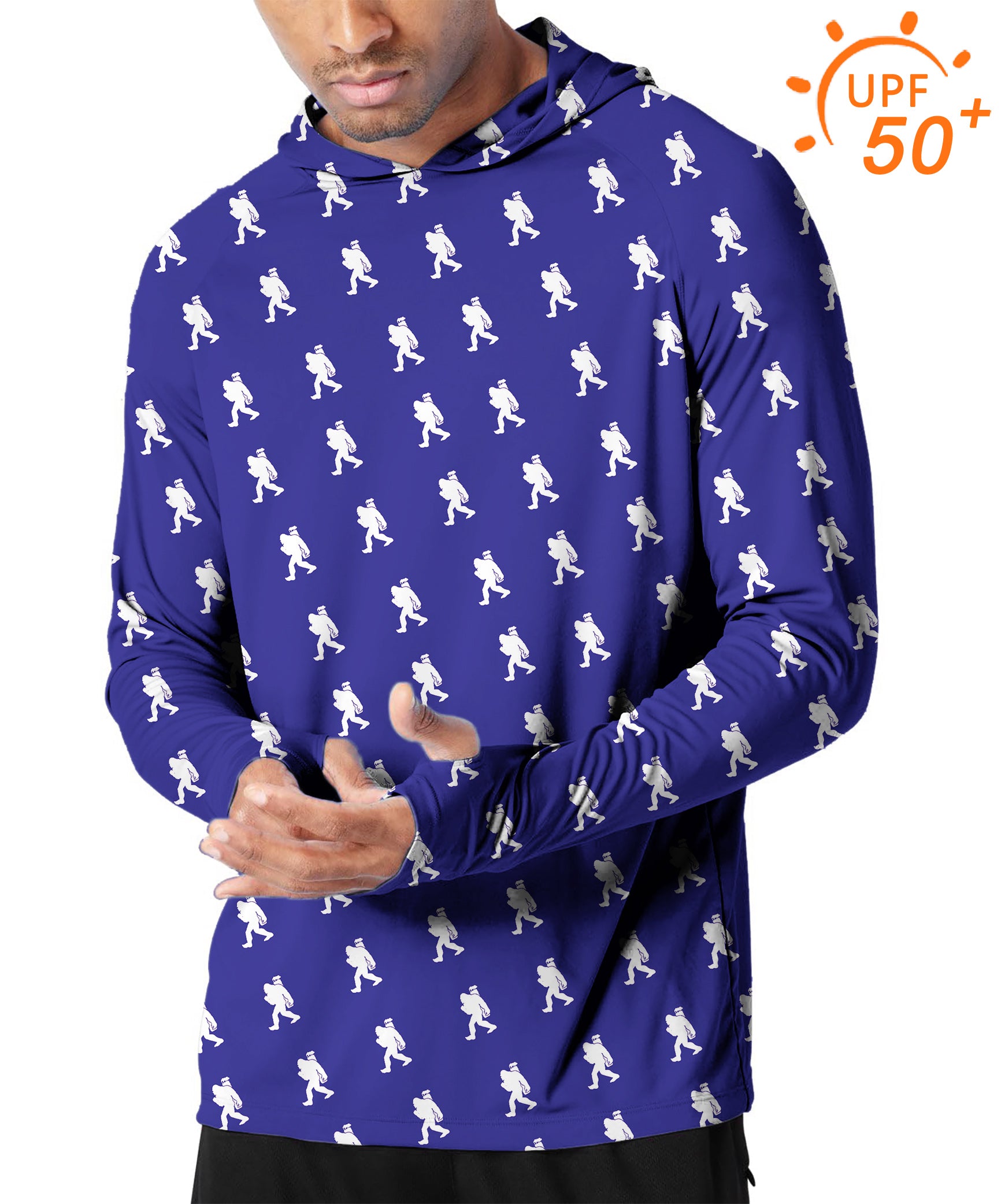 Men's Outdoor Bigfoot Golf Sun Protection Slim Fit  hoodies