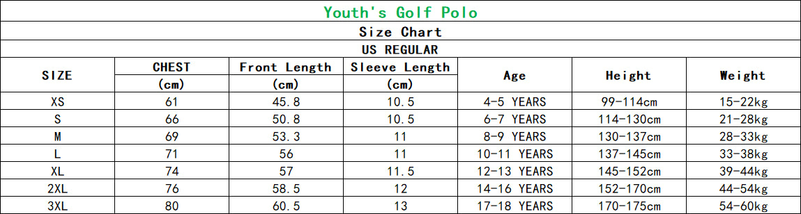 Youth Gambling Golf Polo