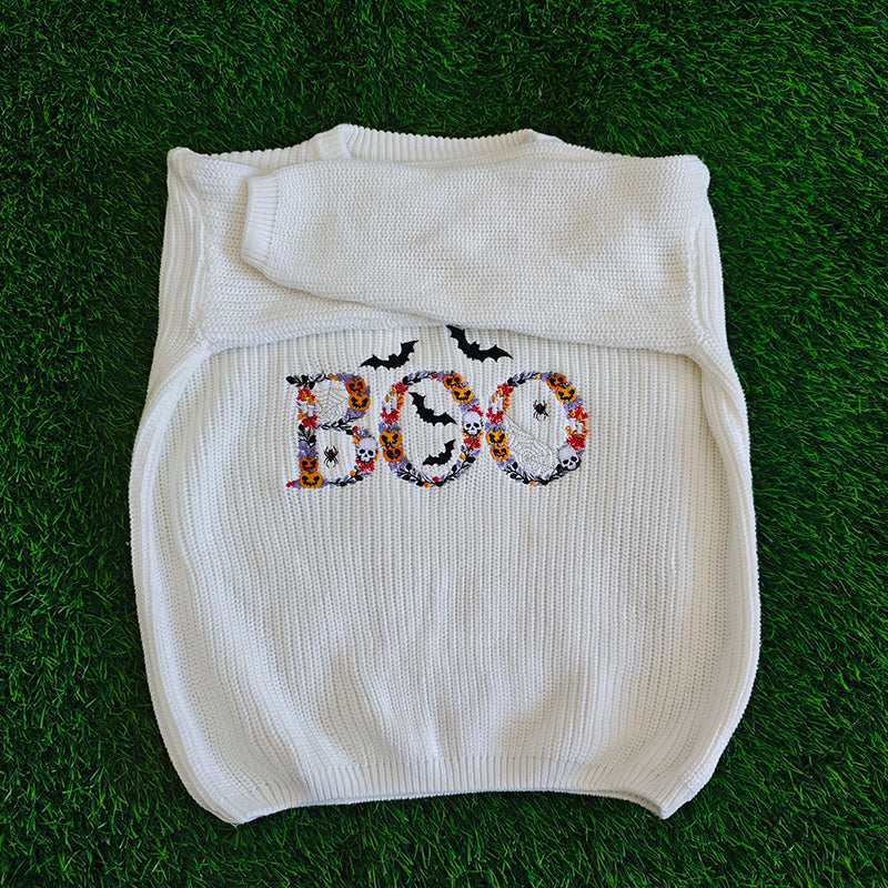 Halloween Personalized Embroidered Sweaters for Babies and Toddlers Add your Personalization