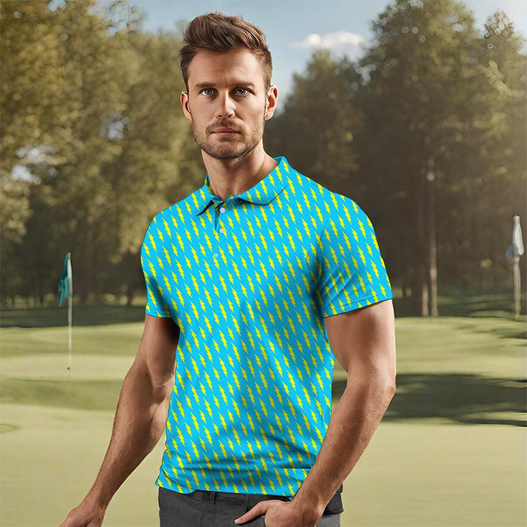 Men's Lightning Links golf polo