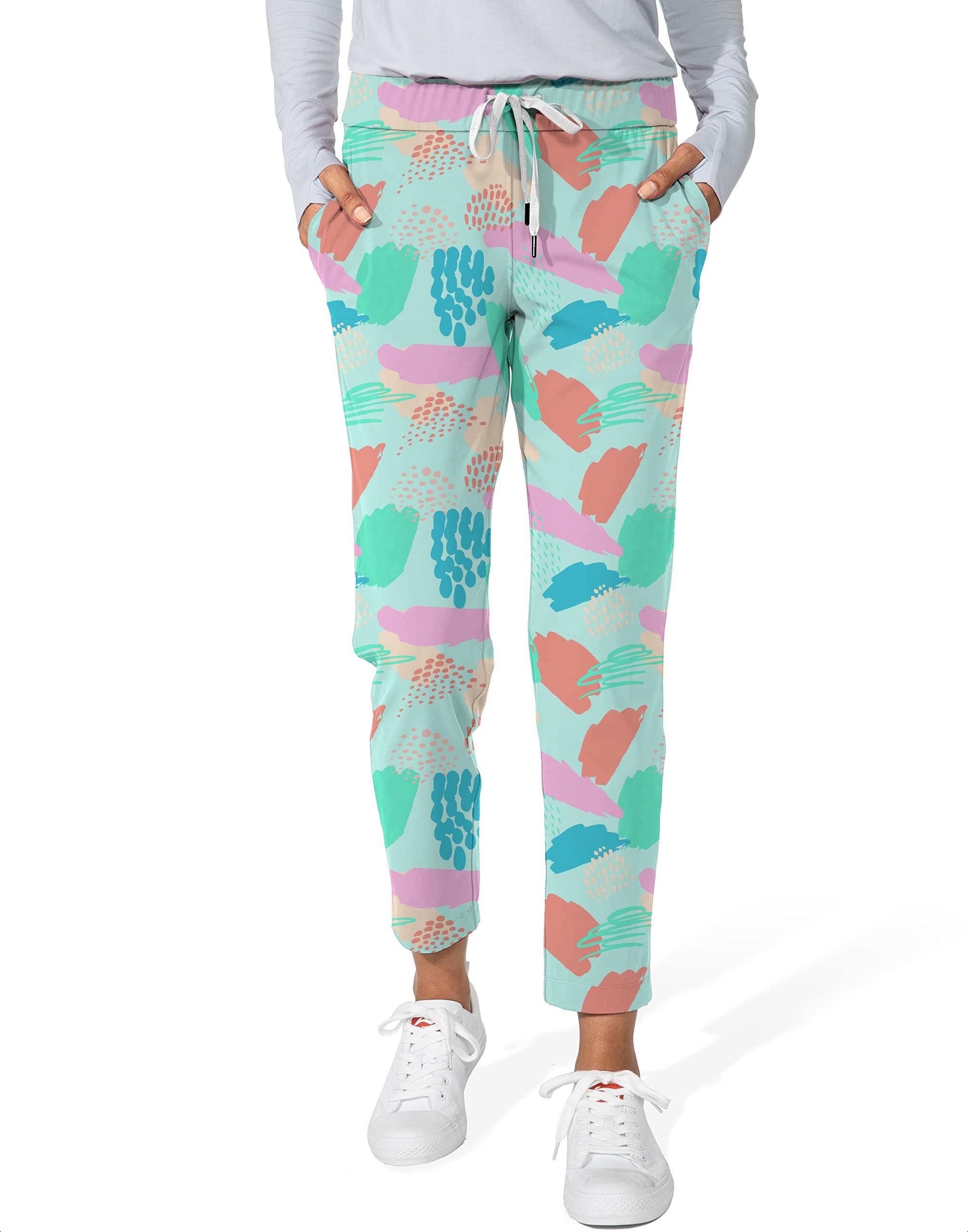 Graffiti-Women's 7/8 Stretch Ankle Golf Pants