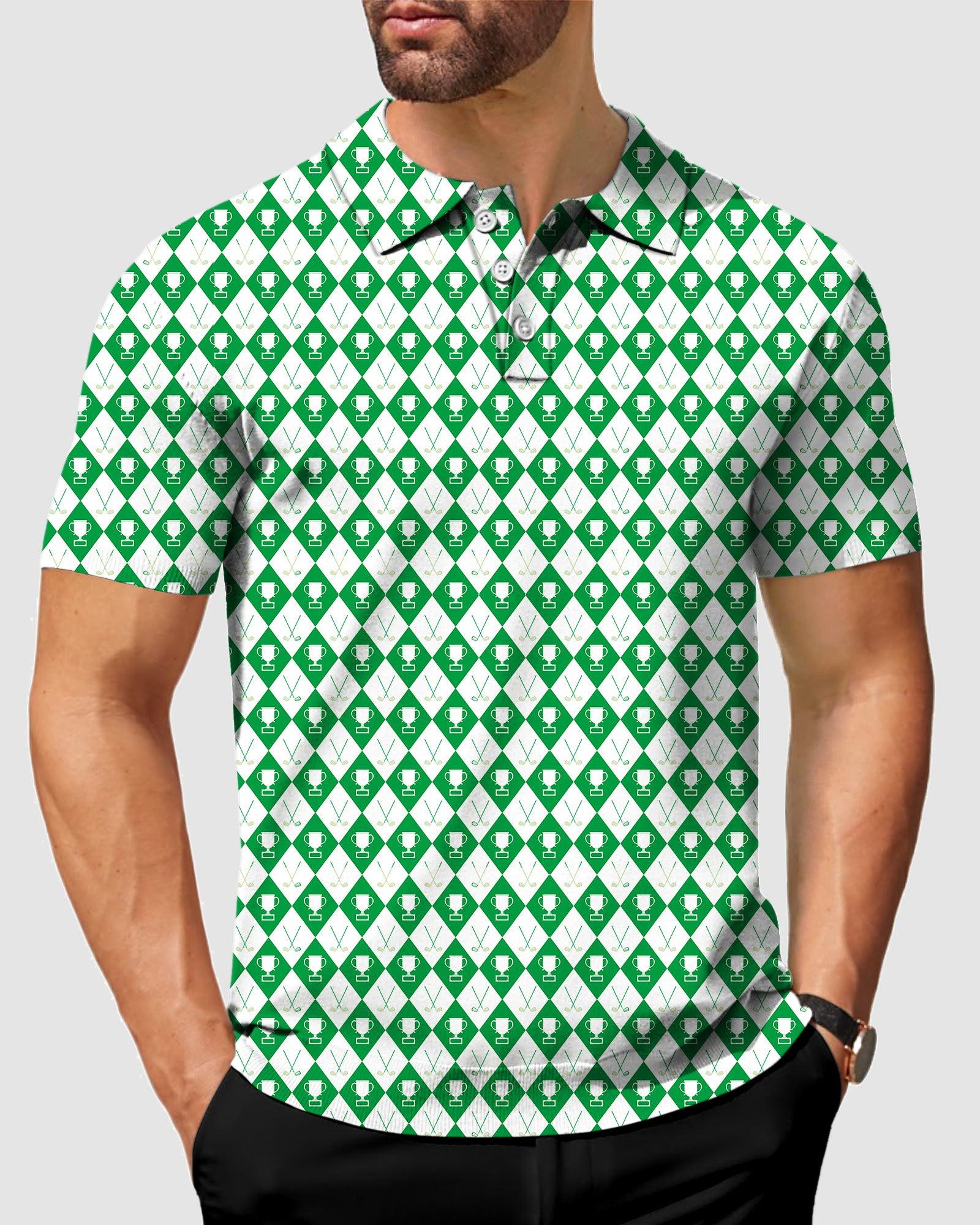 Men's golf cup golf polo