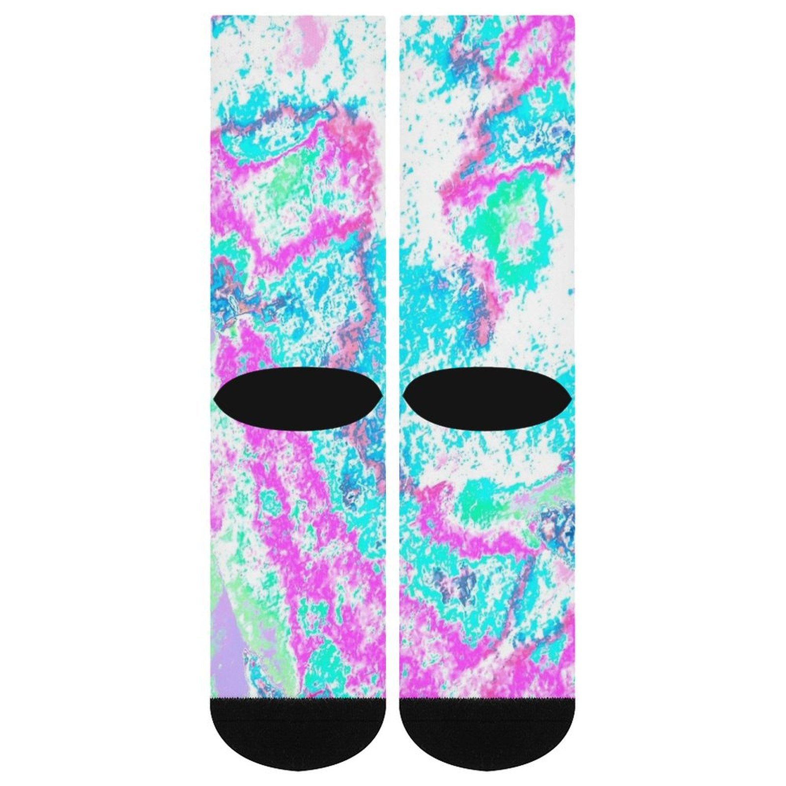 vintage fractal Prined socks Gifts for Men Women