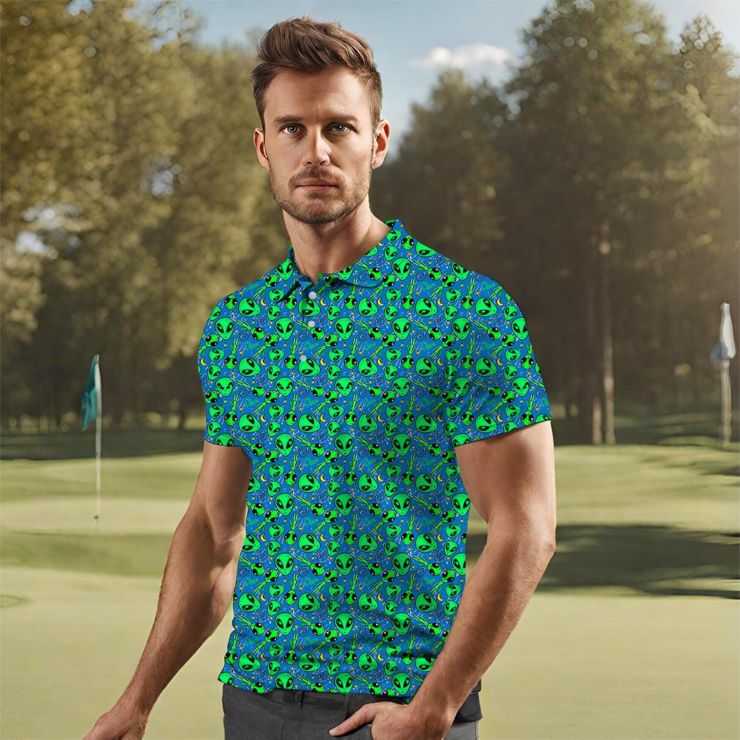 Men's golf polo Cosmic Drive