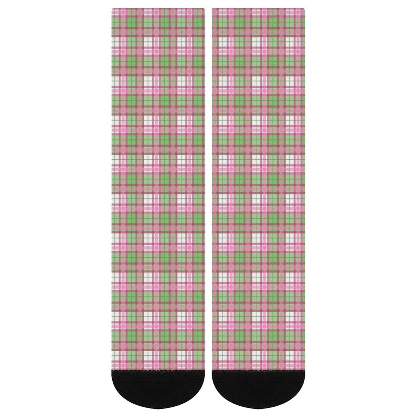 grid Prined socks Gifts for Men Women