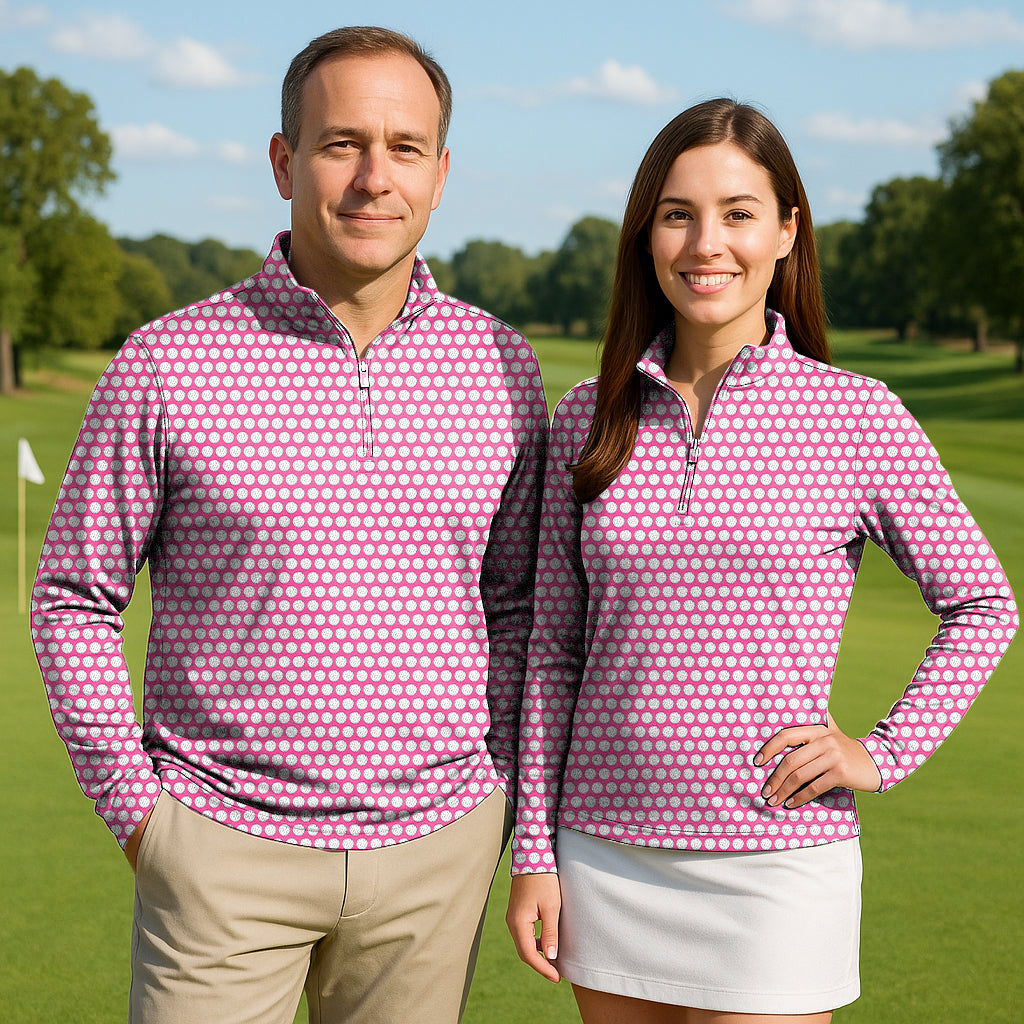 ball Couple Golf Active 3/4 Zip Top