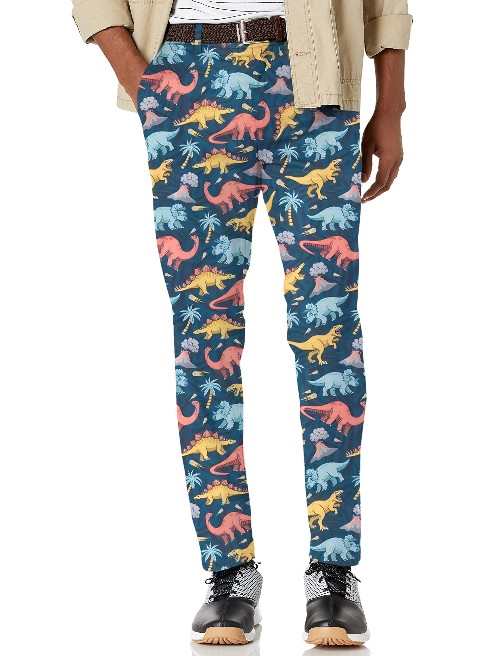 Men's Dinosaur World Stretch Golf Pants