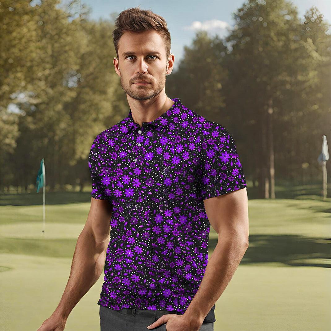 Men's Infinite Daisy golf polo