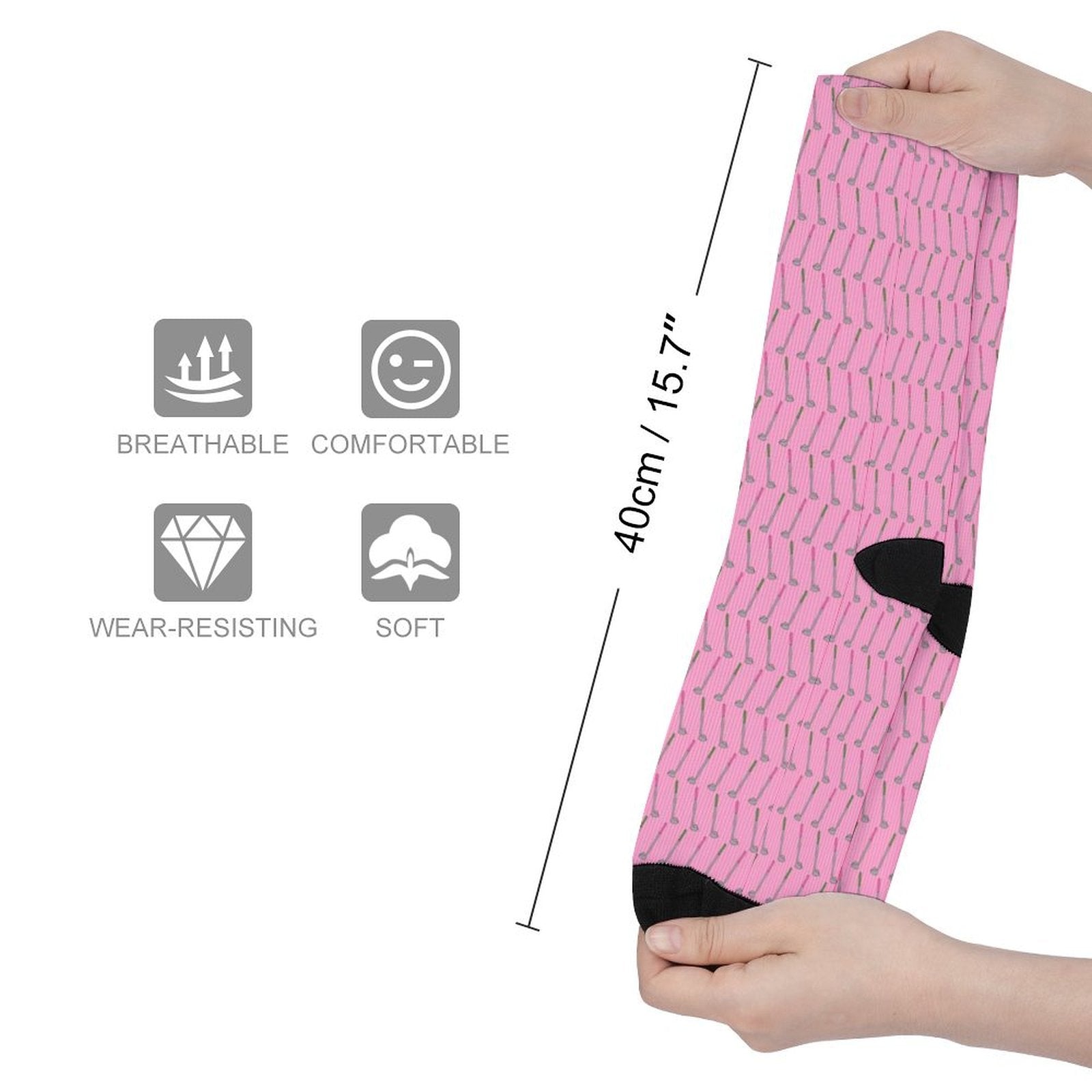 golf club Prined socks Gifts for Men Women