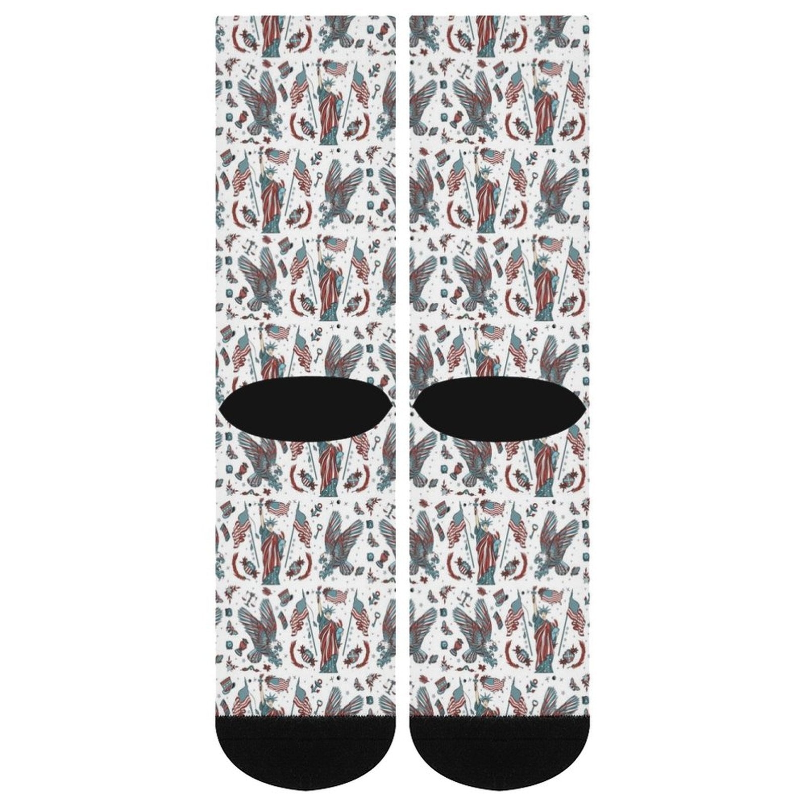 Born in the USA Prined socks Gifts for Men Women