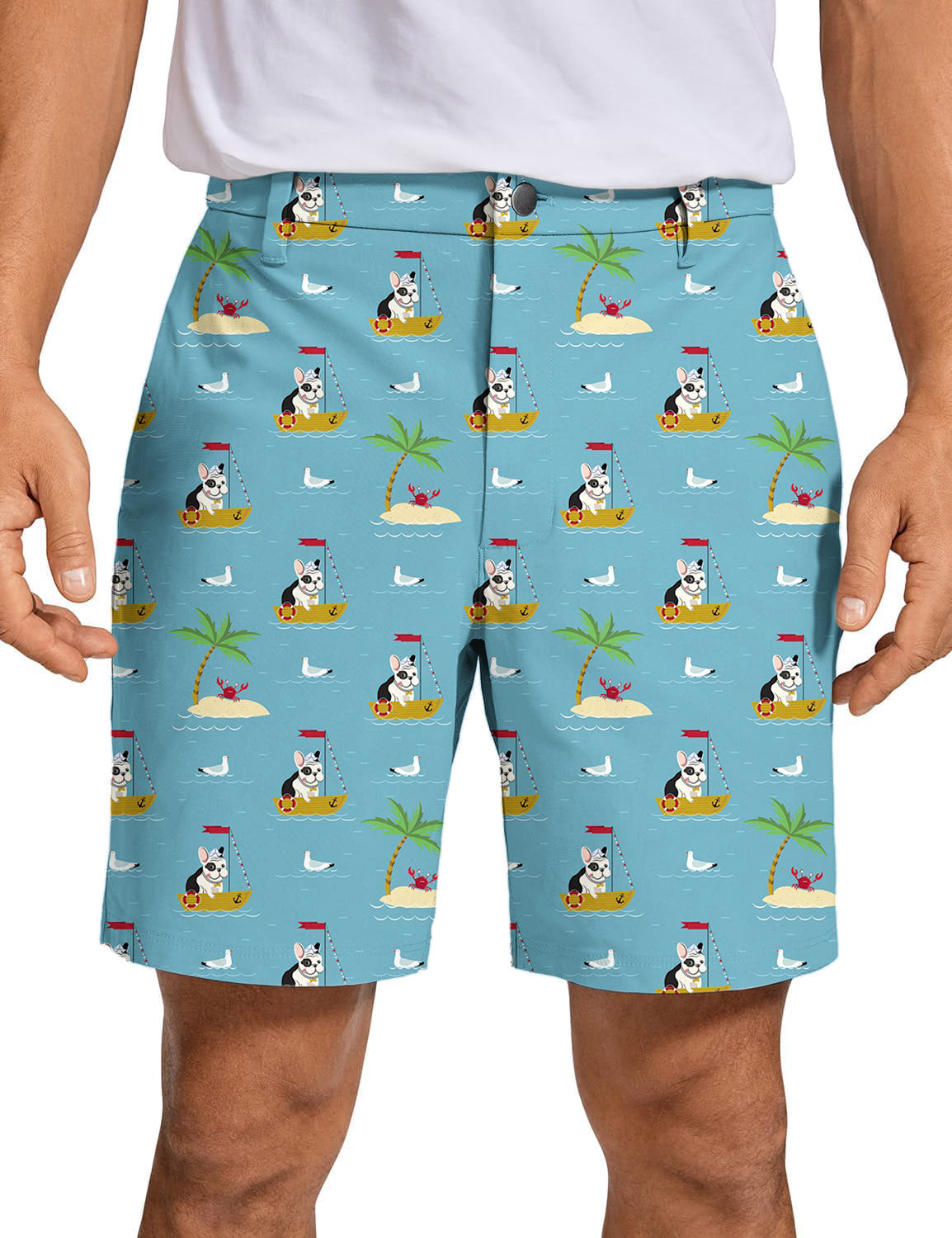 Men's Bulldog Sail Golf Shorts