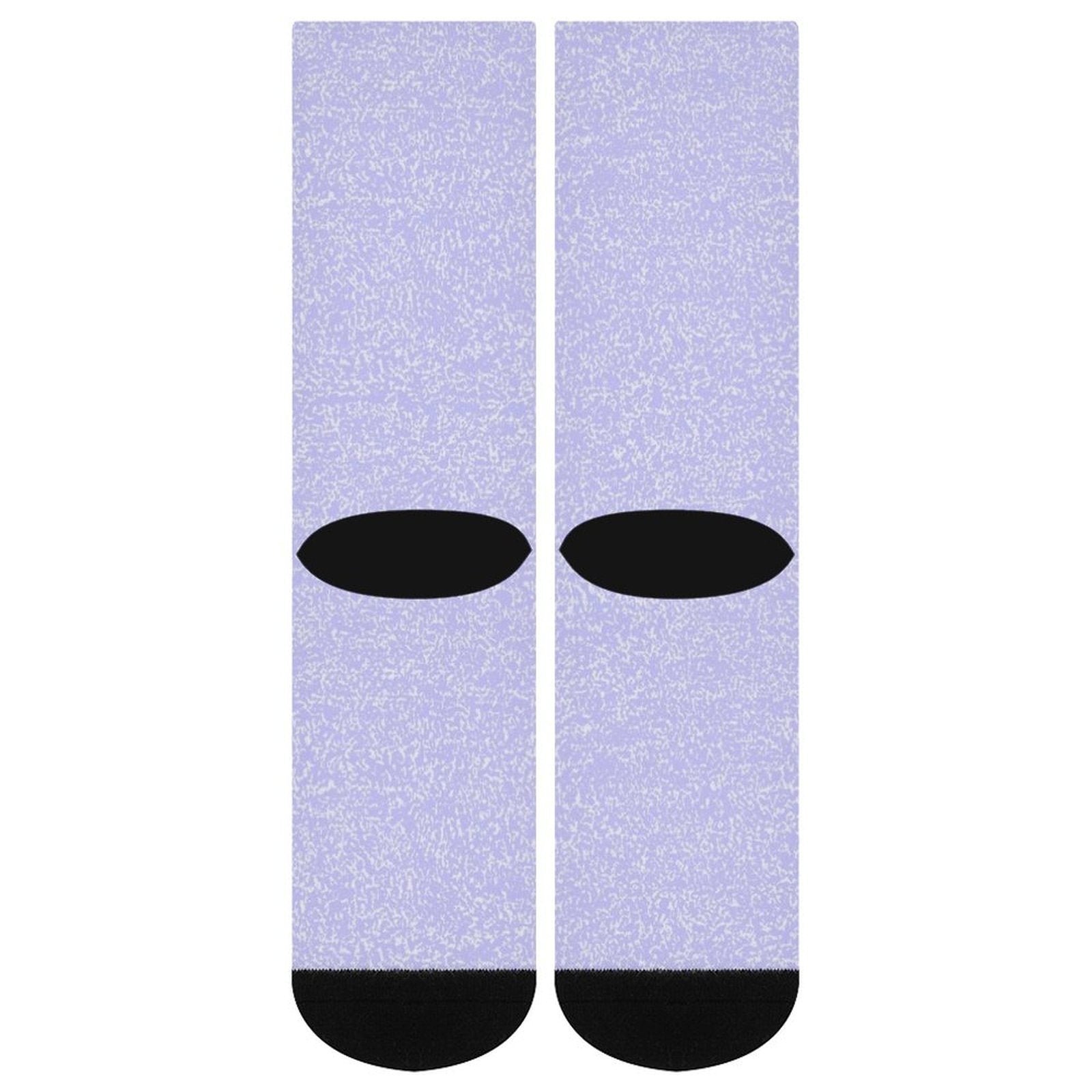 Lavender Links Prined socks Gifts for Men Women