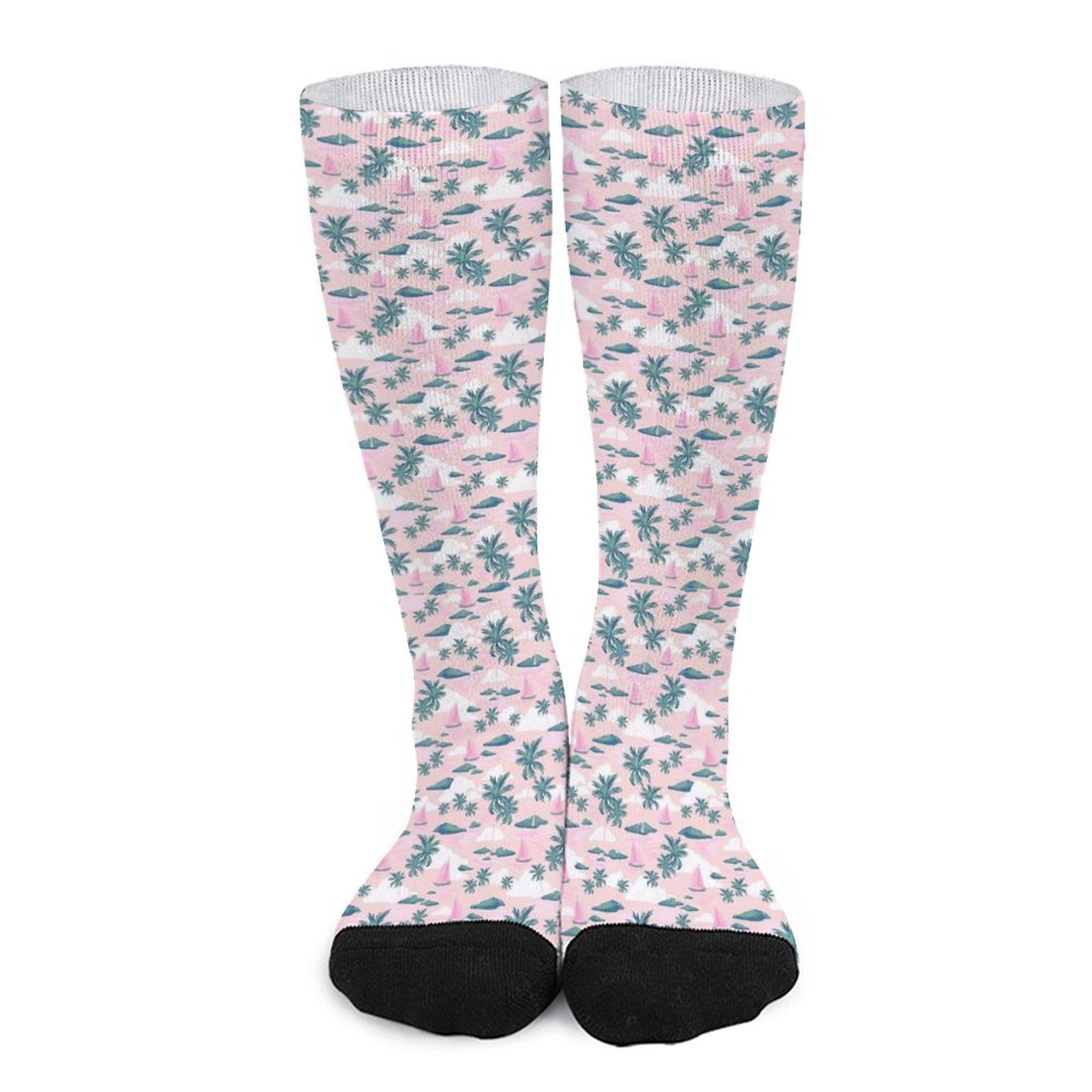 Island Time Prined socks Gifts for Men Women