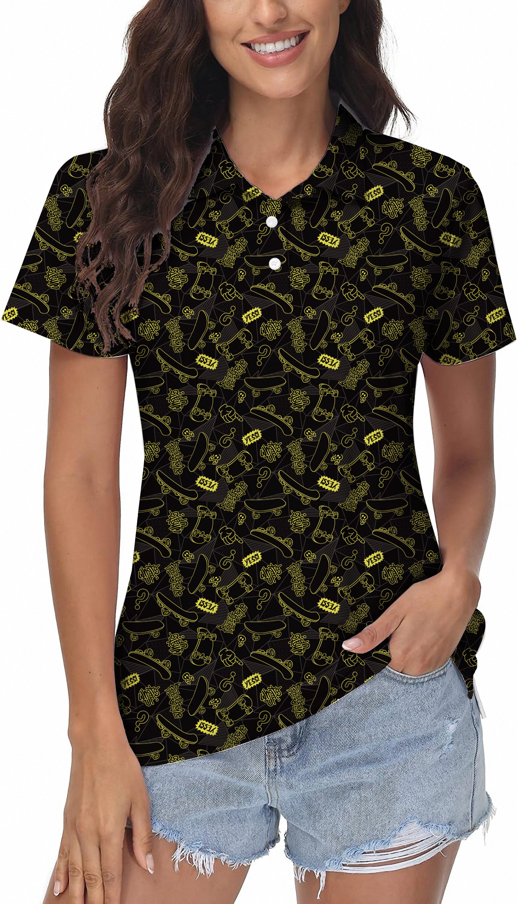 Yessi Women's Golf Polo