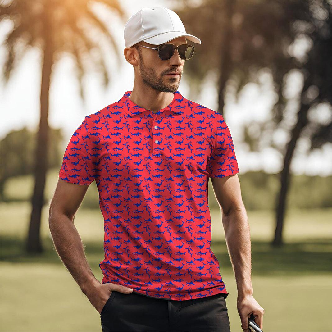 Men's Underwater Frenzy golf polo