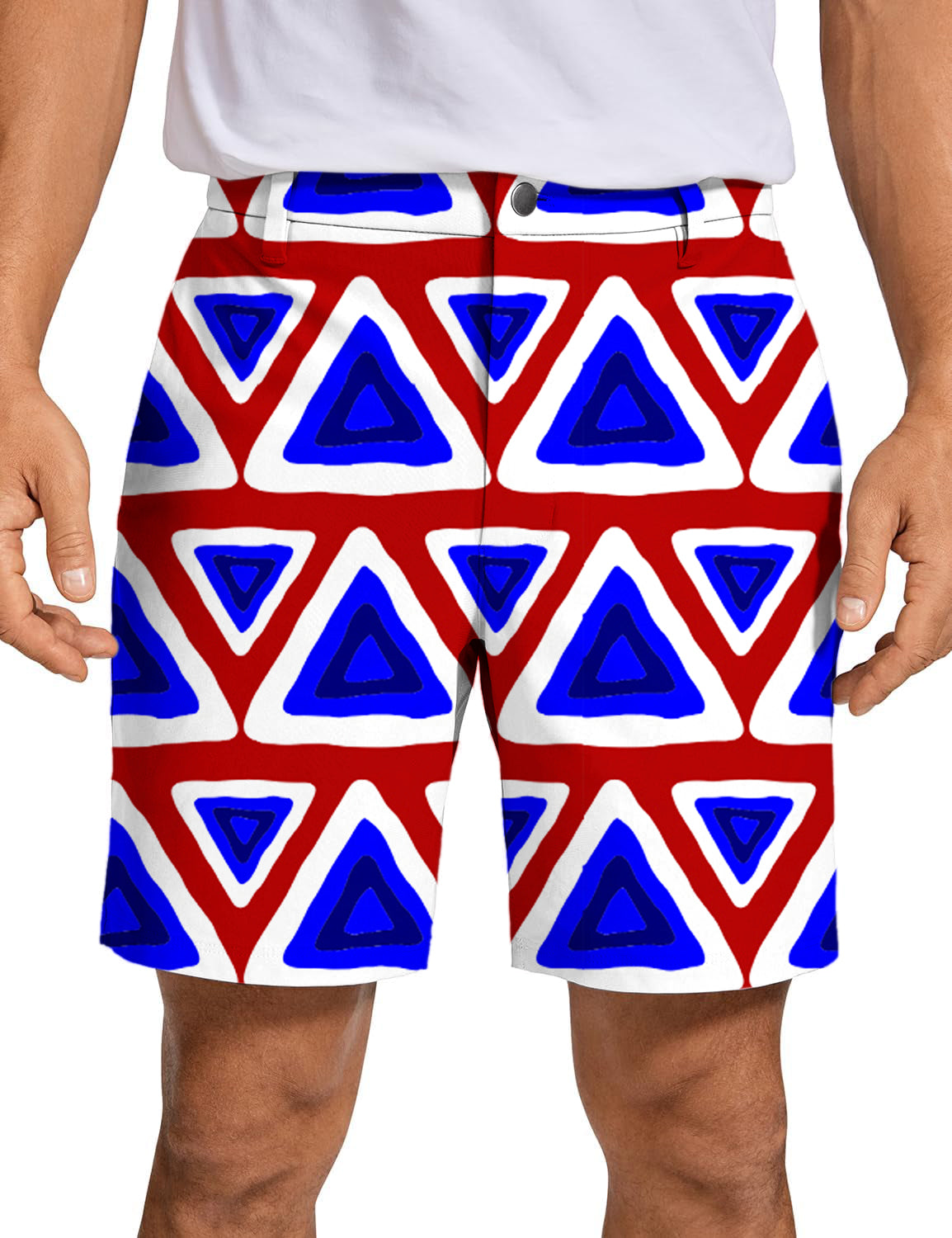 Men's Triangle tribal Golf Shorts