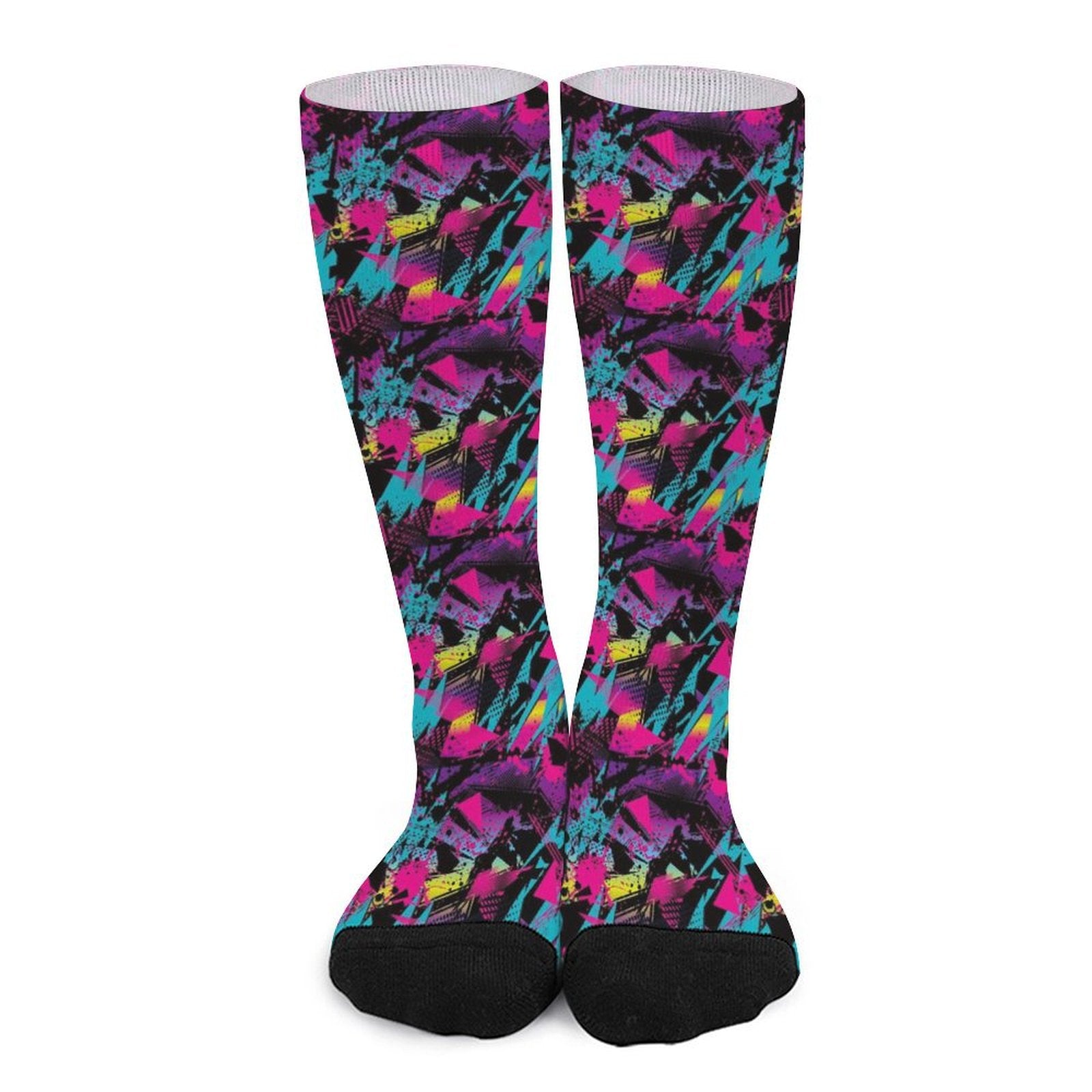 Retro er Prined socks Gifts for Men Women