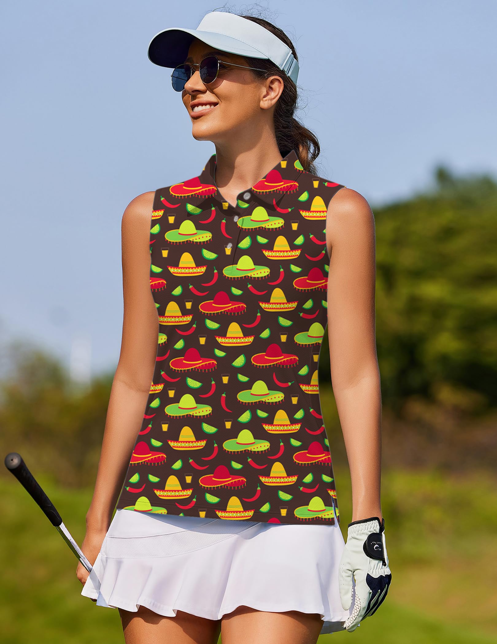 Taco Tuesday-Women's golf Sleeveless shirt
