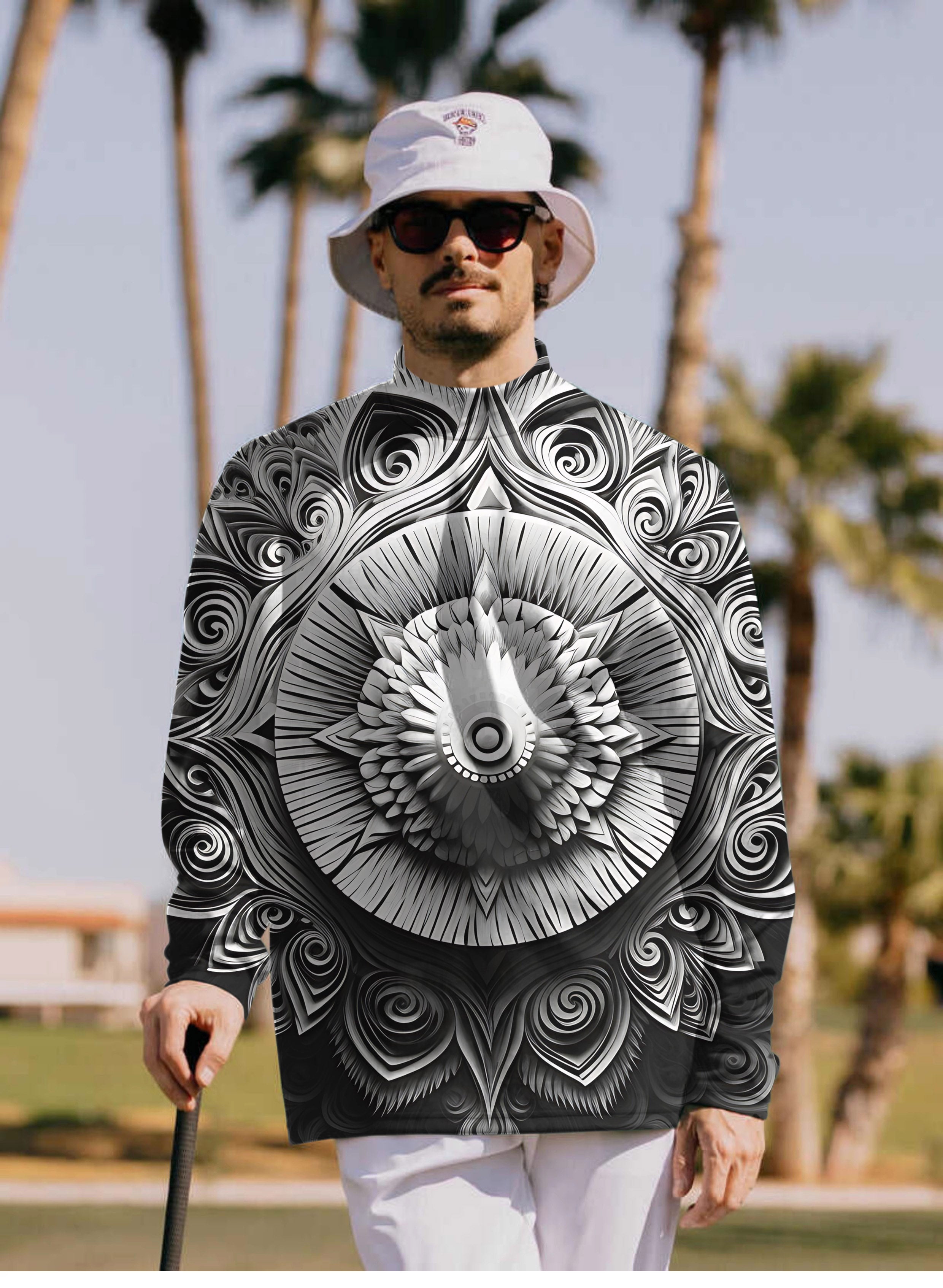 Men's Artistry Motion Pullover High neck Long/Short sleeve T-Shirt