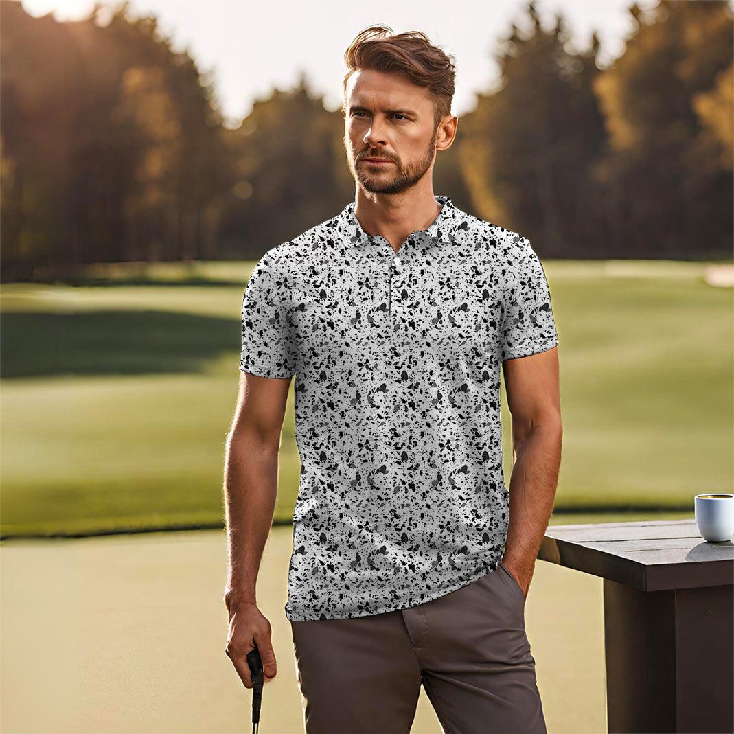 Men's Terrazzo golf polo