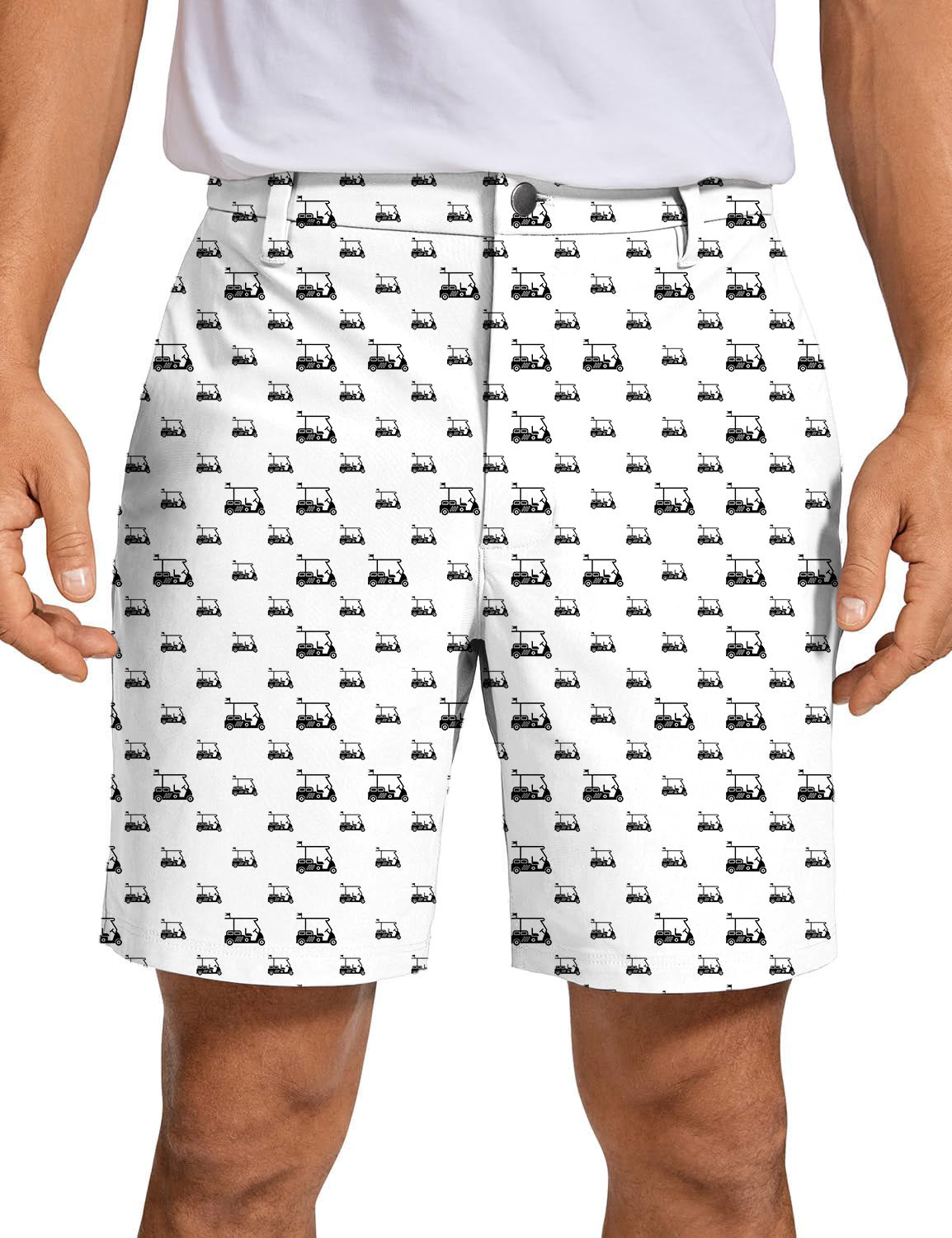 Men Golf Cart Golf Shorts