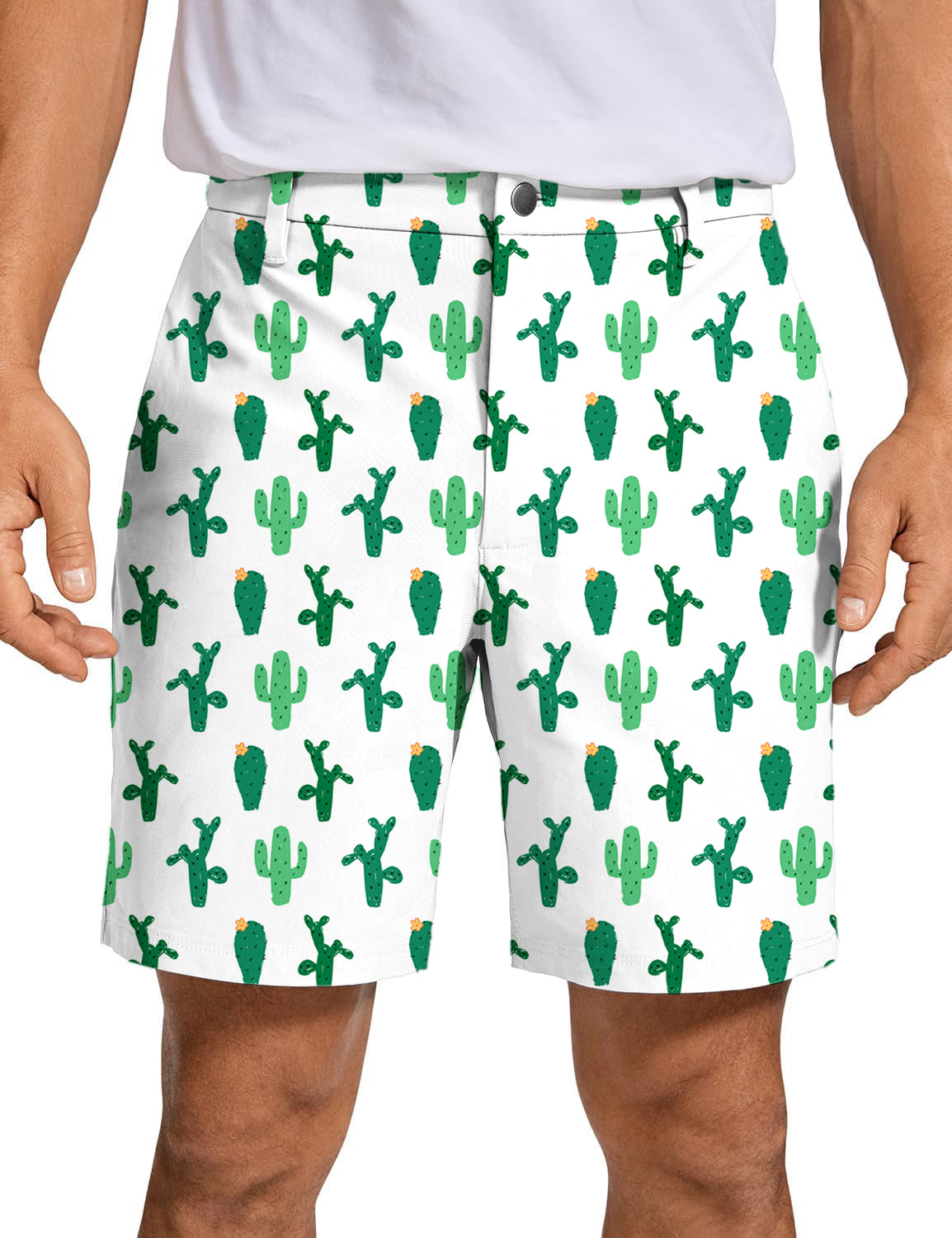 Men's Strange Cactus Golf Shorts