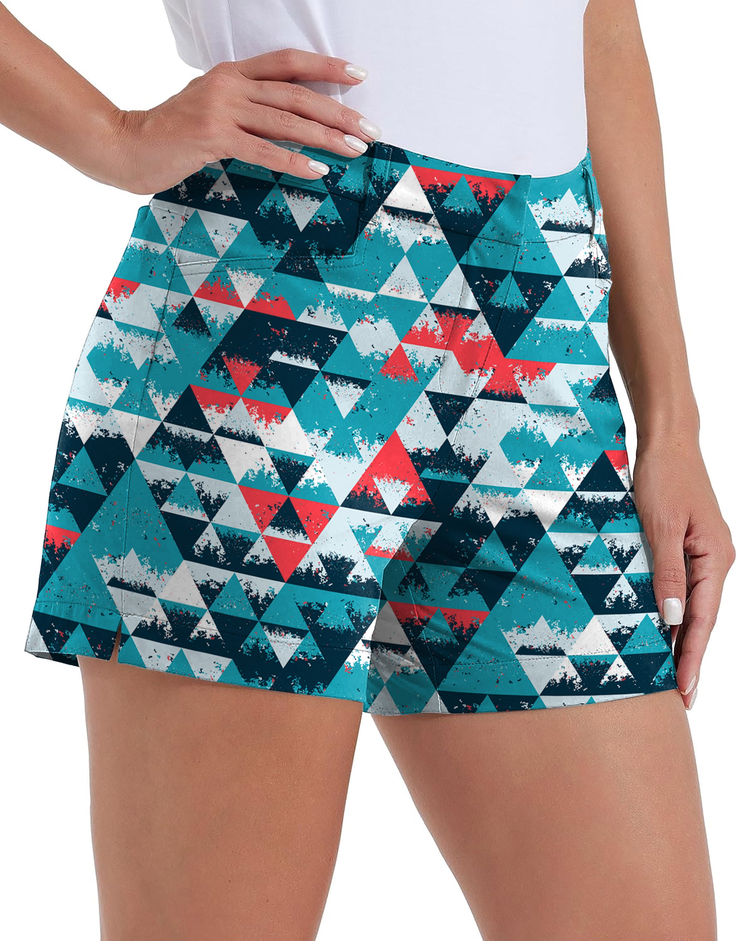 Prismatic Polo Own Logo 4.5/7/10 Golf Shorts Quick-Drying Woman Outdoor Casual Shorts With Pockets Waterproof