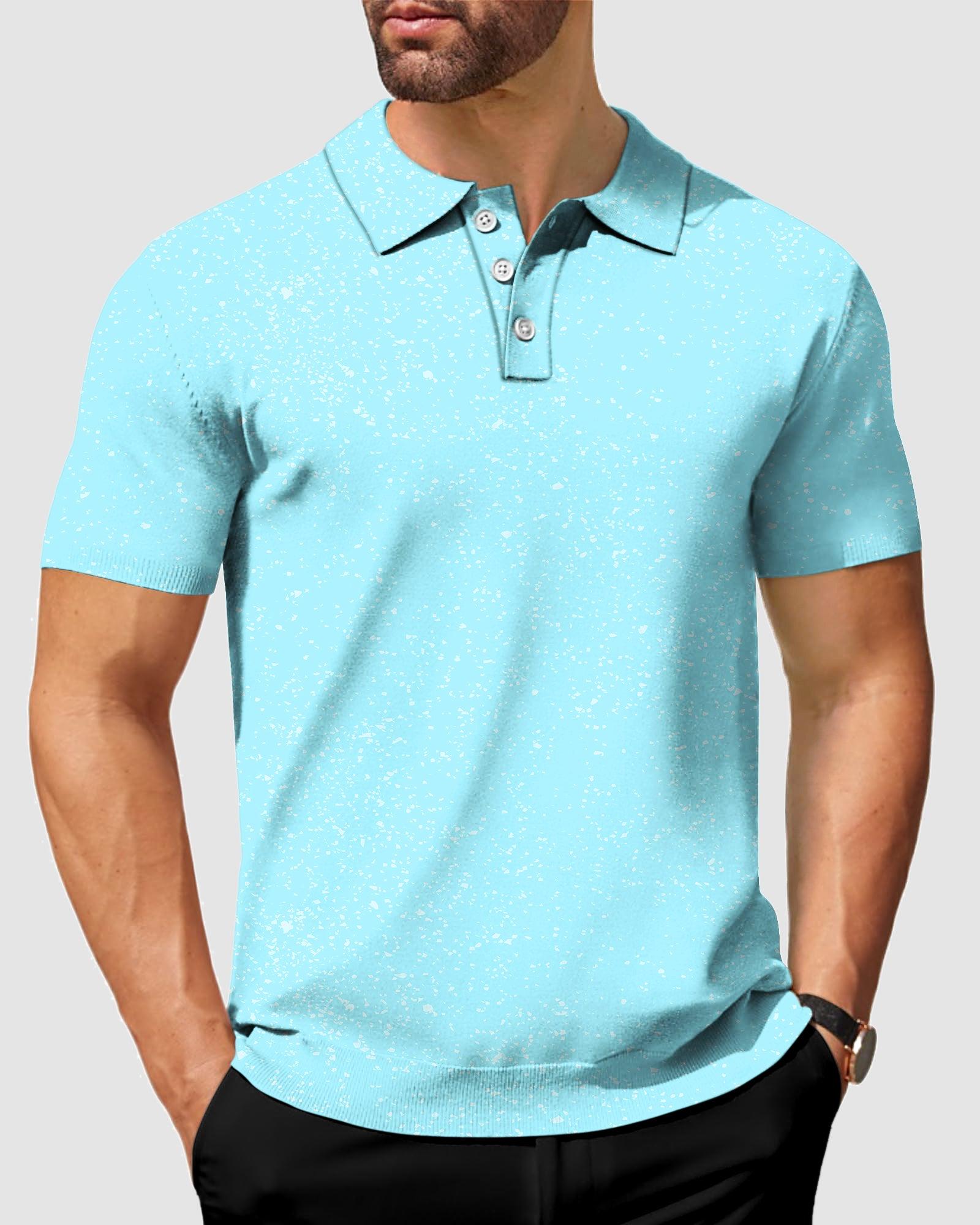 Men's Two tone golf polo