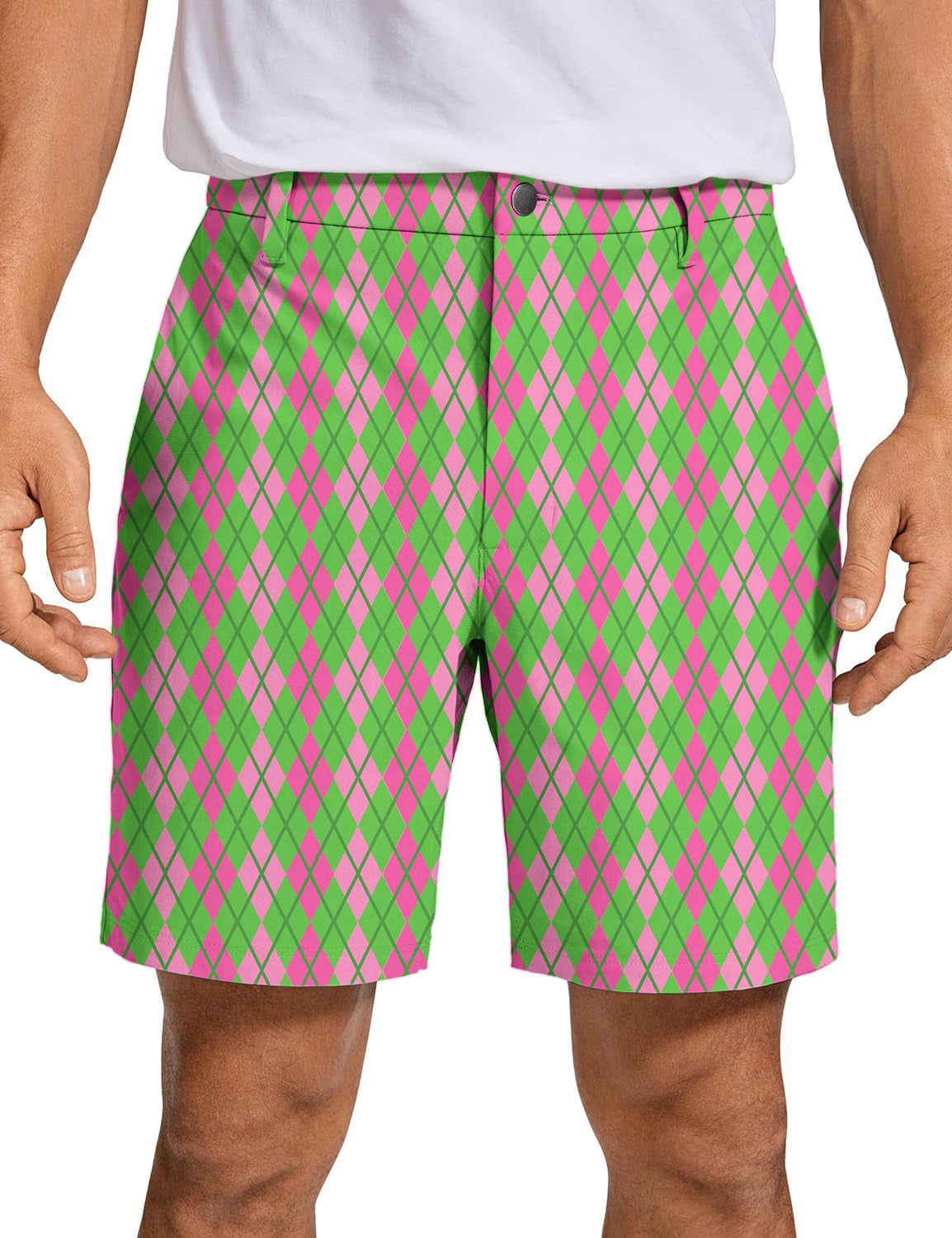 Men's diamond Golf Shorts