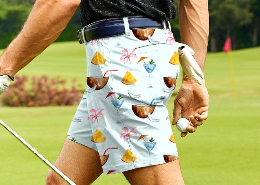 Men Coconut bliss Golf Shorts