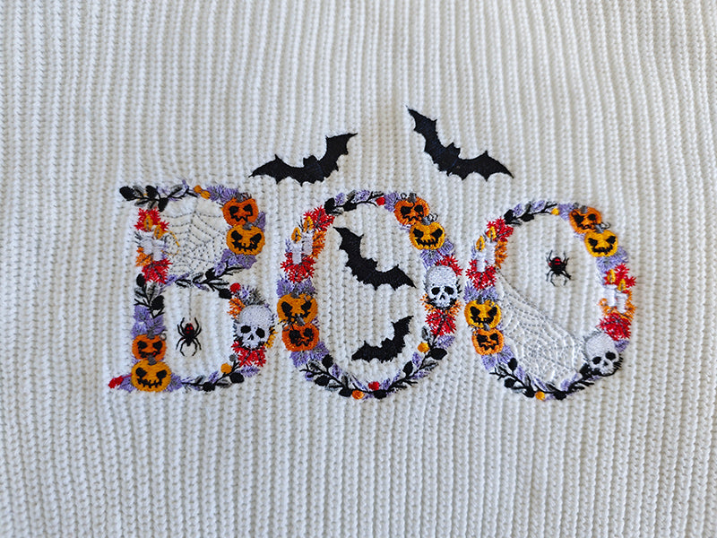 Halloween Personalized Embroidered Sweaters for Babies and Toddlers Add your Personalization