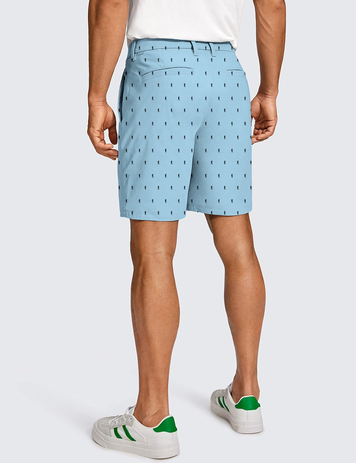Men Beers on the course ocean color Golf Shorts