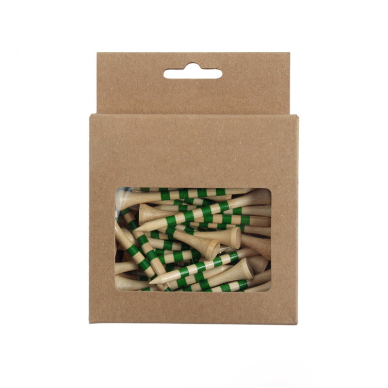 Bamboo Golf Tees 70/83mm Pack of 50 Groomsman Golf Gift