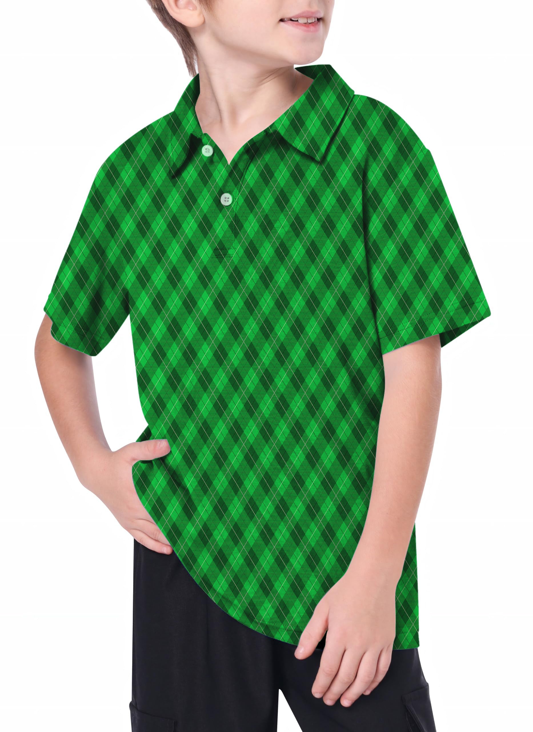 Youth St. Patrick's Day Golf Polo