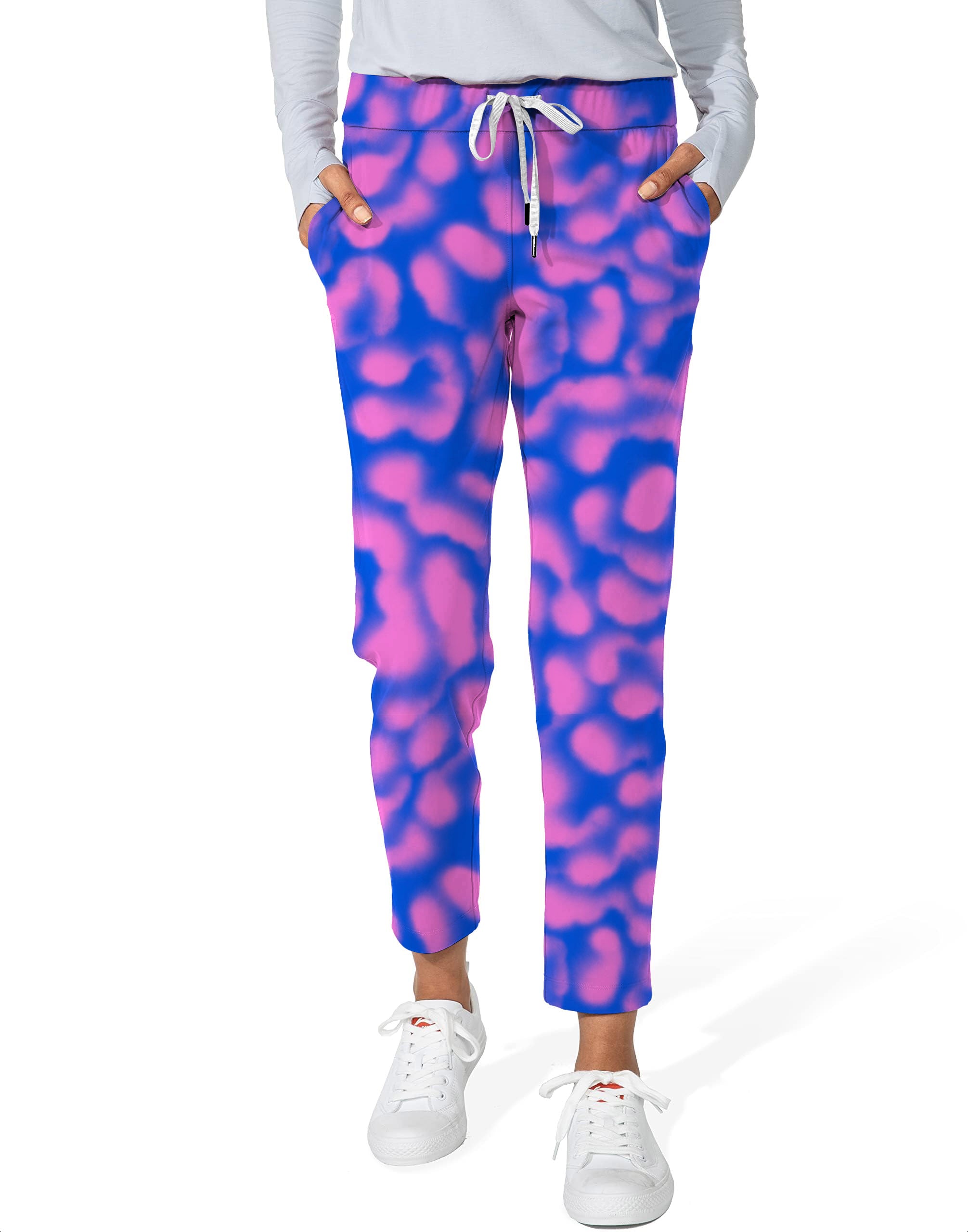 Space Aura-Women's 7/8 Stretch Ankle Golf Pants